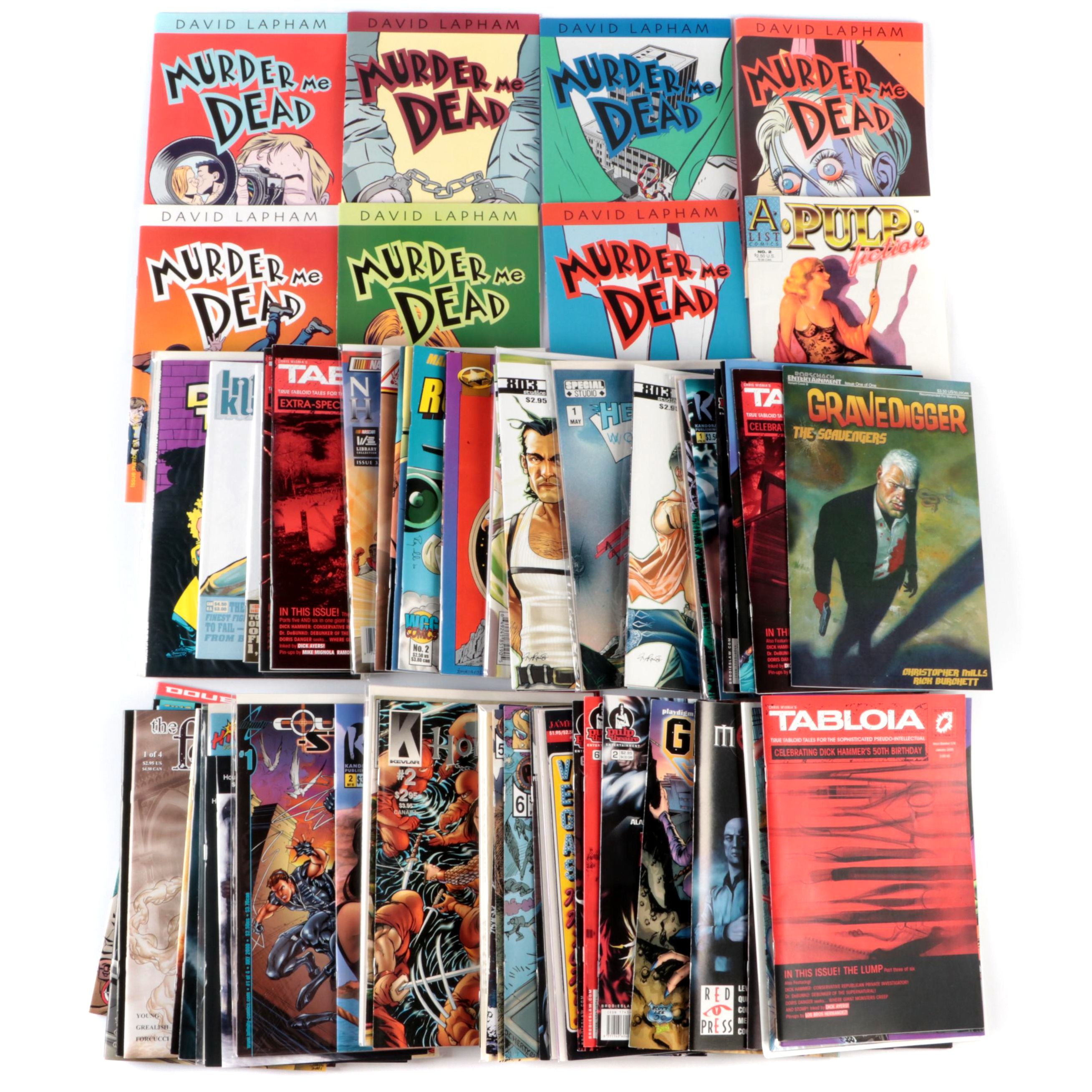 Modern Age "Murder Me Dead", "Pulp Fiction", and More Comic Books