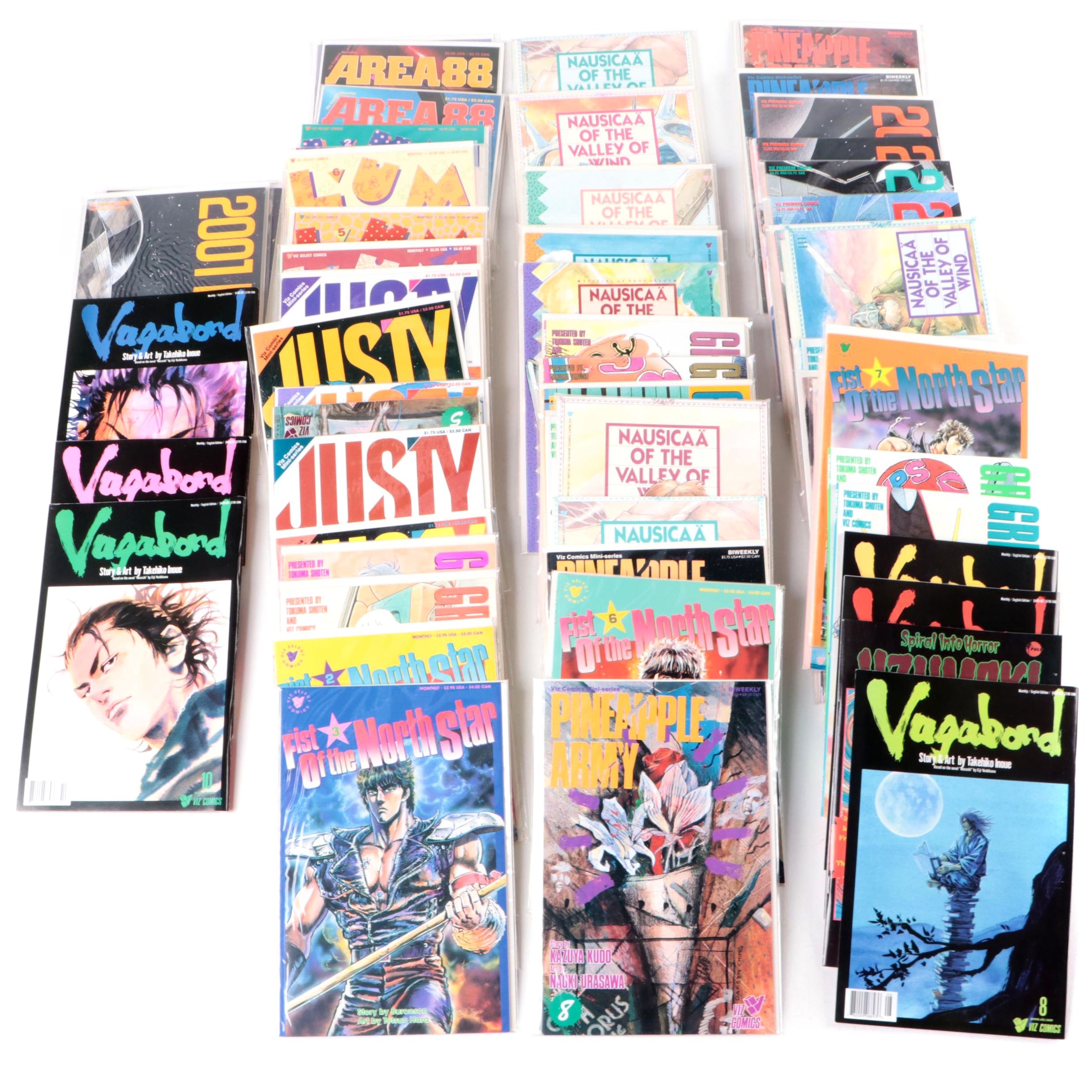 Modern Age "2001 Nights", "Pineapple Army", "Grey", More Manga and Comic Books