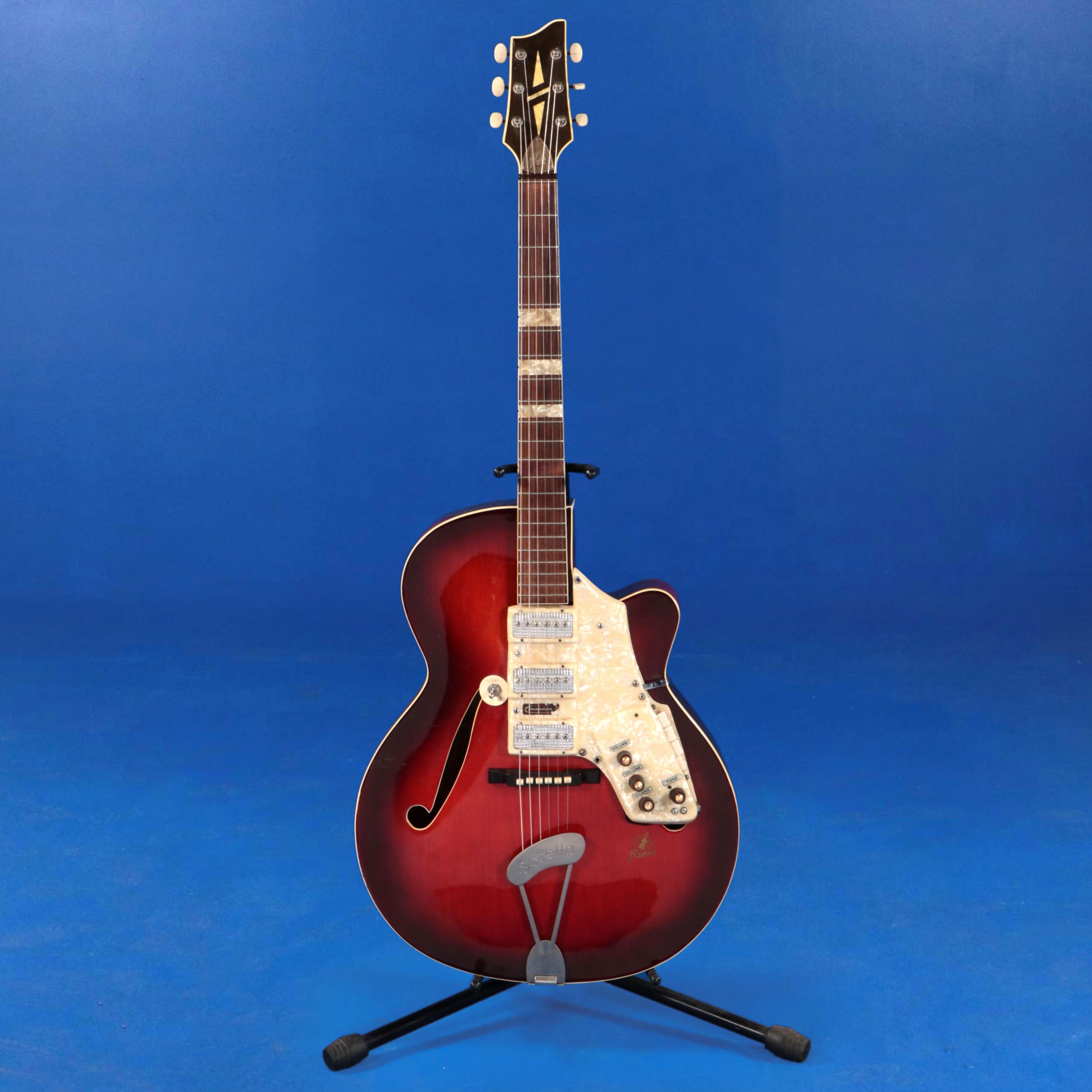 Jack White's Framus 5/59 Sorella Archtop Redburst Electric Hollow Body Guitar