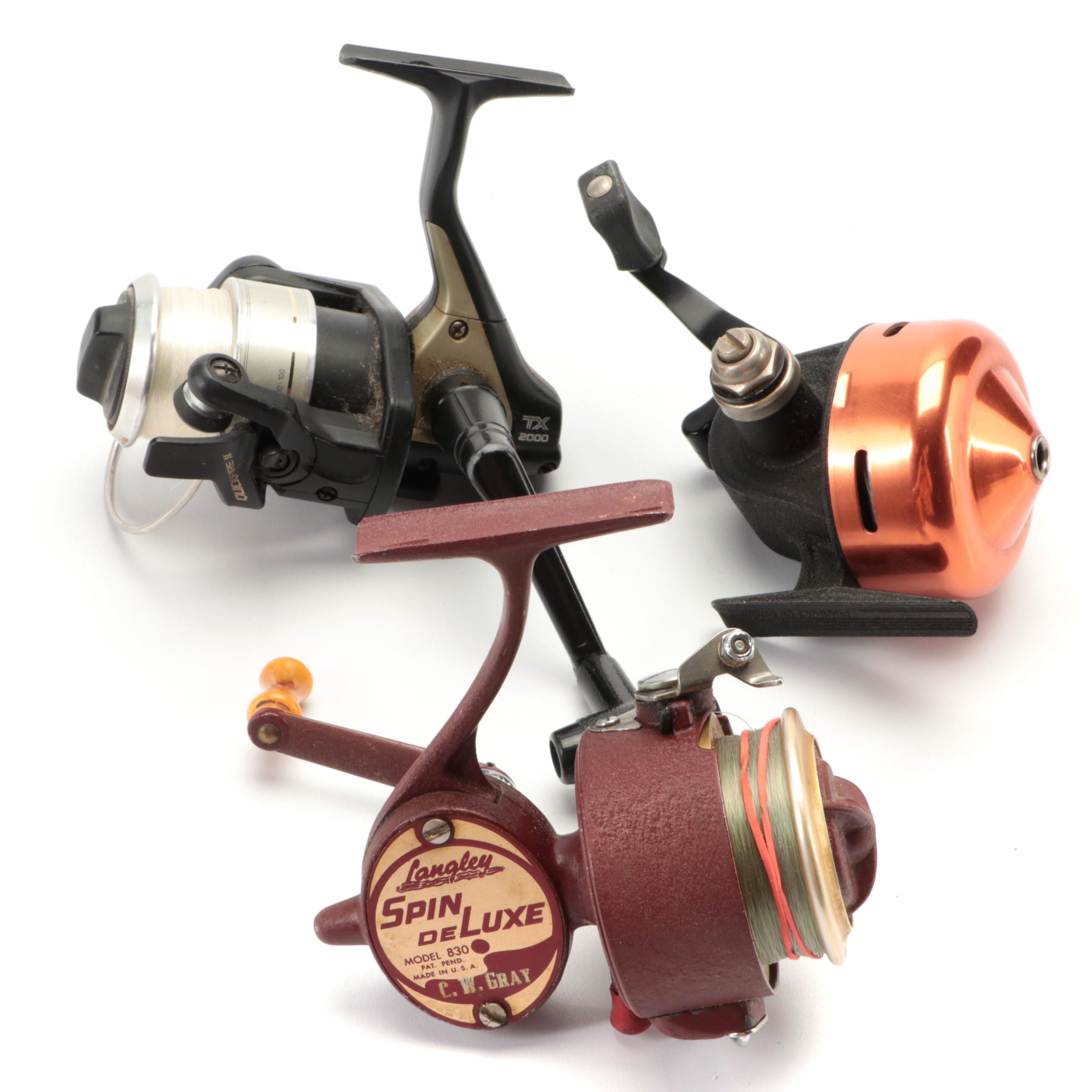Shimano Quickfire II Spincast Reel and Other Freshwater Fishing Reels
