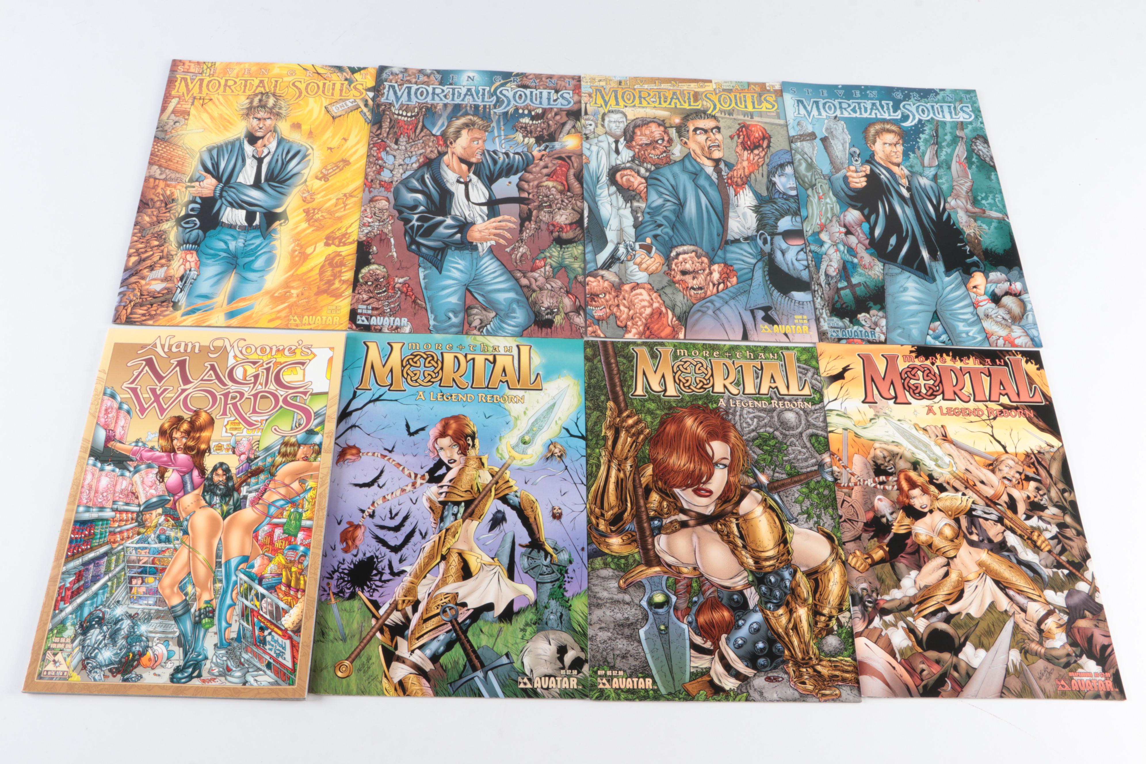 Jacen Burrows Signed "Yuggoth Cultures and Other Growths" with More Comic Books