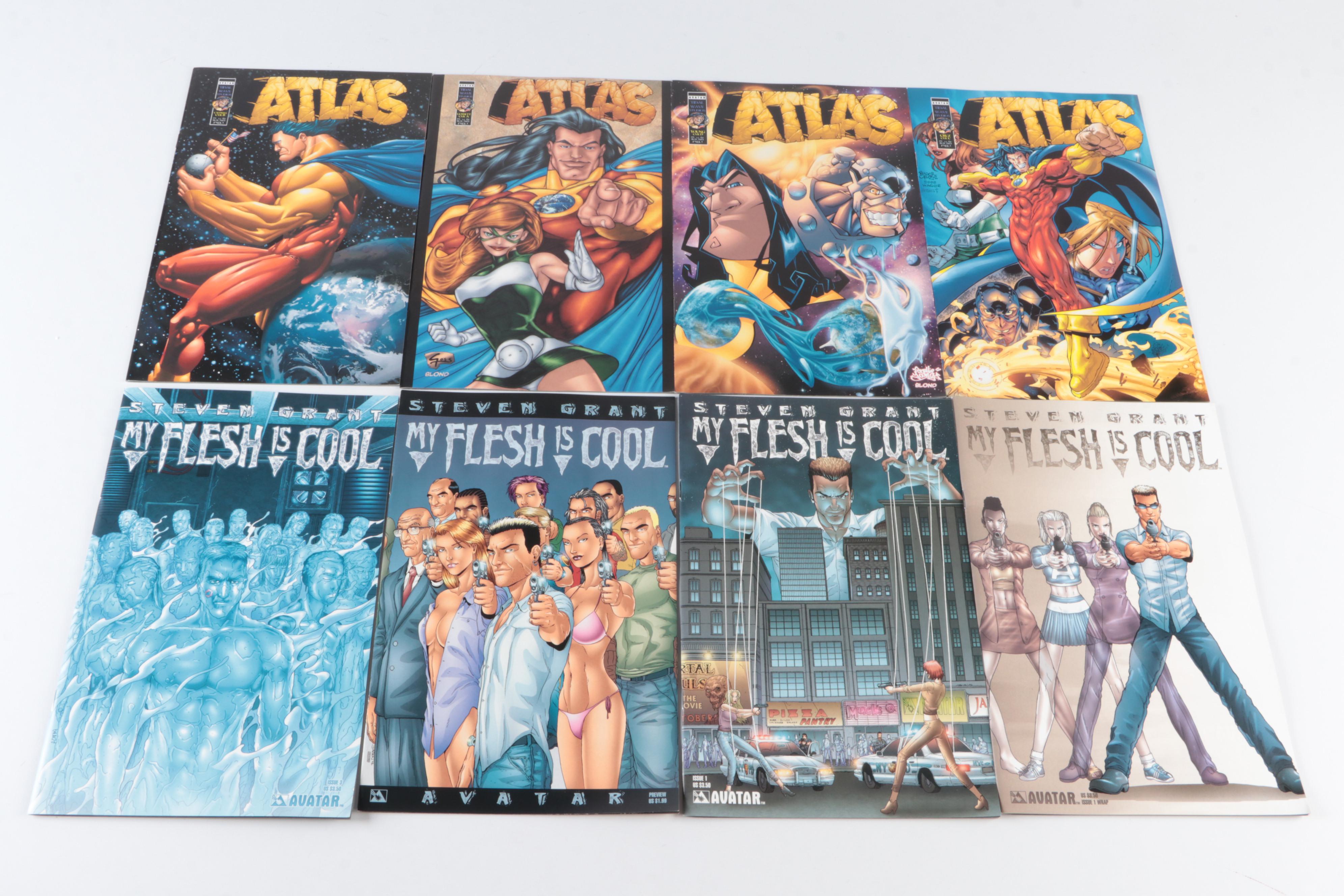 Jacen Burrows Signed "Yuggoth Cultures and Other Growths" with More Comic Books