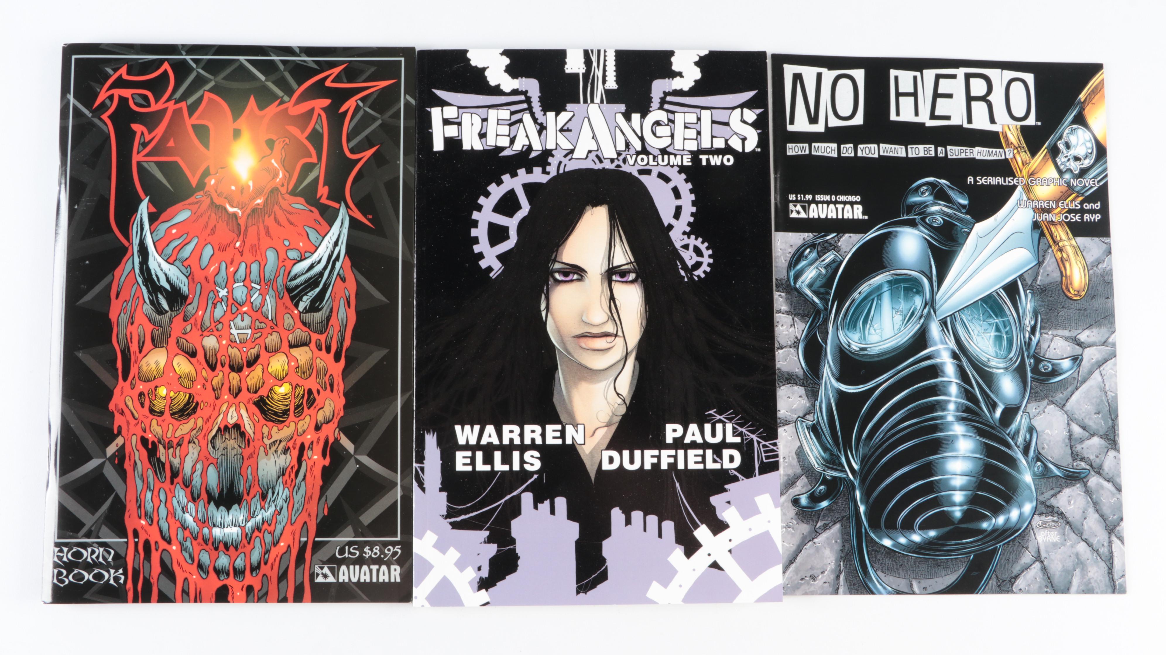 Modern Age "Faust", "FreakAngels", "No Hero" and More Comic Books