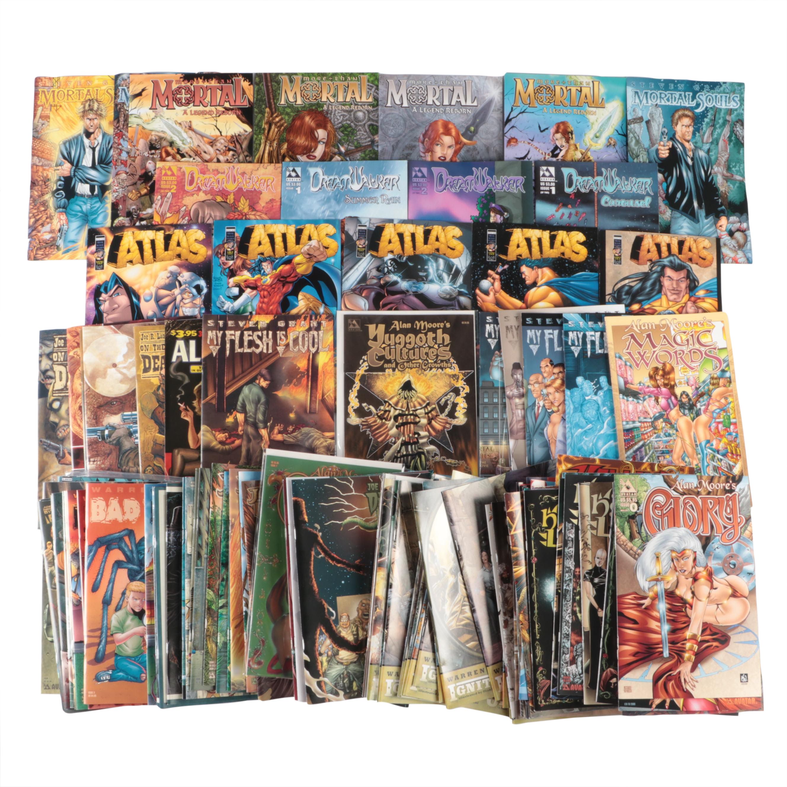 Jacen Burrows Signed "Yuggoth Cultures and Other Growths" with More Comic Books