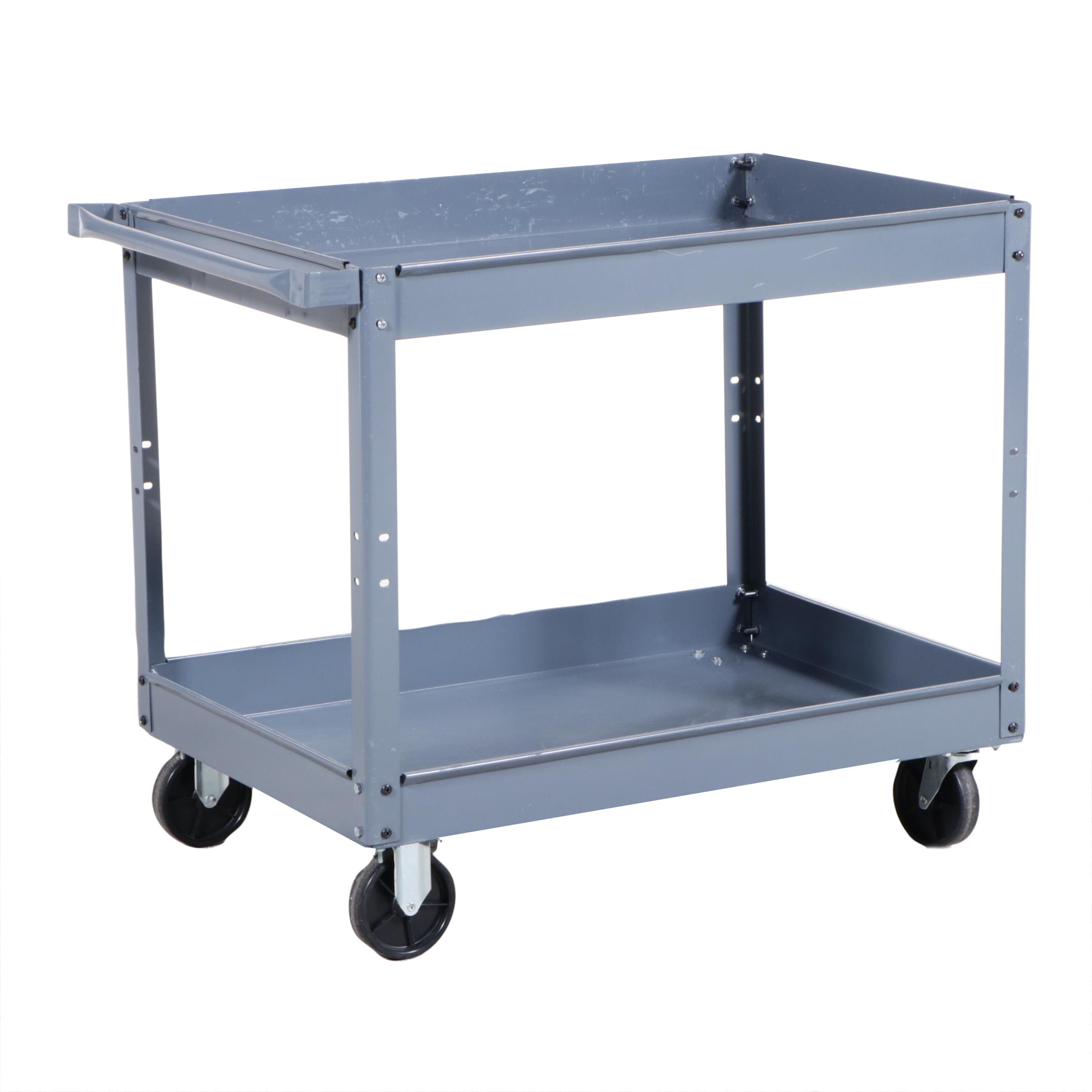 Industrial Steel Tray Cart