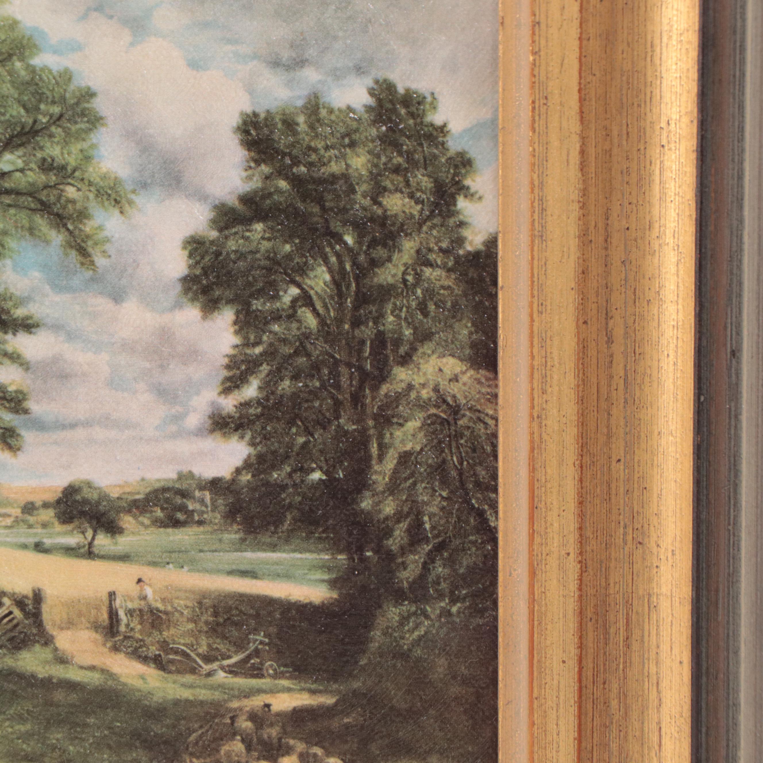 Offset Lithograph After John Constable "The Cornfield"