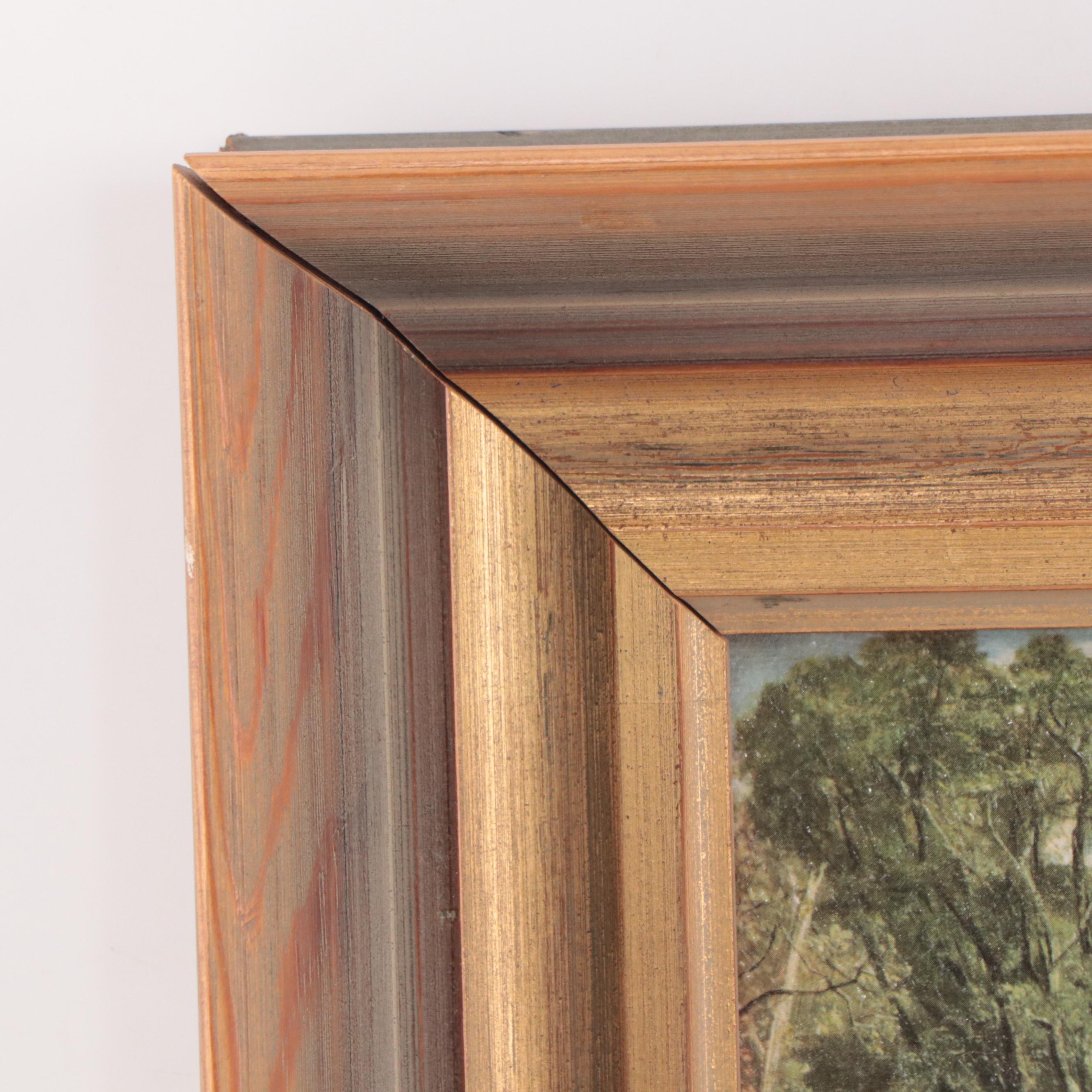 Offset Lithograph After John Constable "The Cornfield"