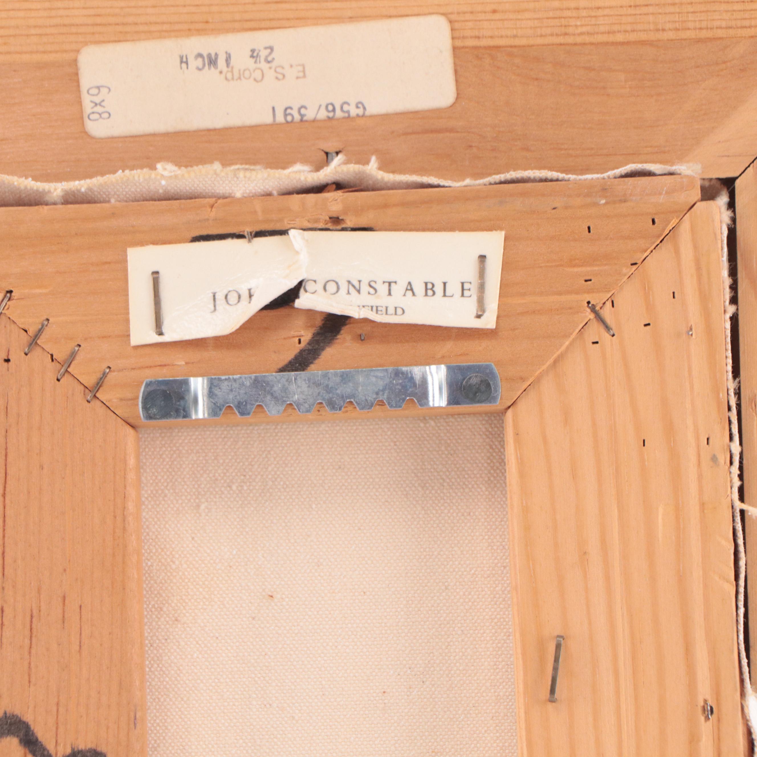 Offset Lithograph After John Constable "The Cornfield"