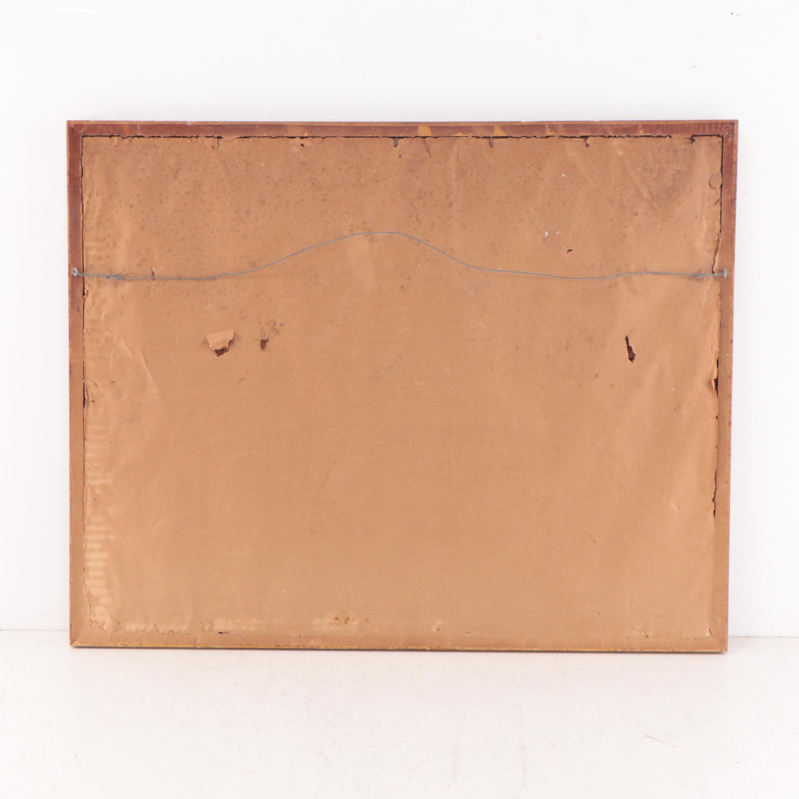 Offset Lithograph After Vincent van Gogh "Fishing Boats on the Beach"