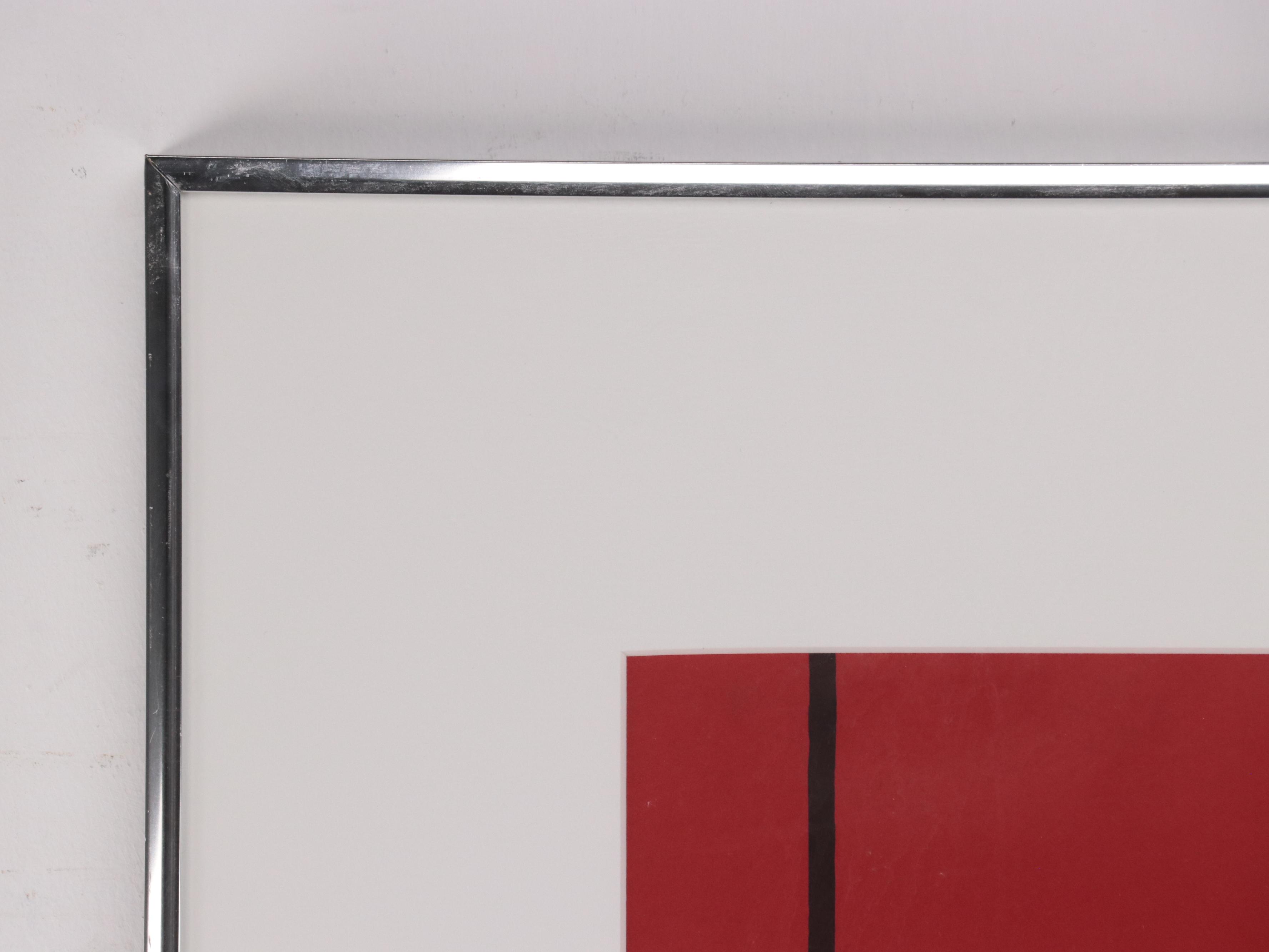 Valerio Adami Serigraph Poster for the 1972 Munich Olympics, 1972