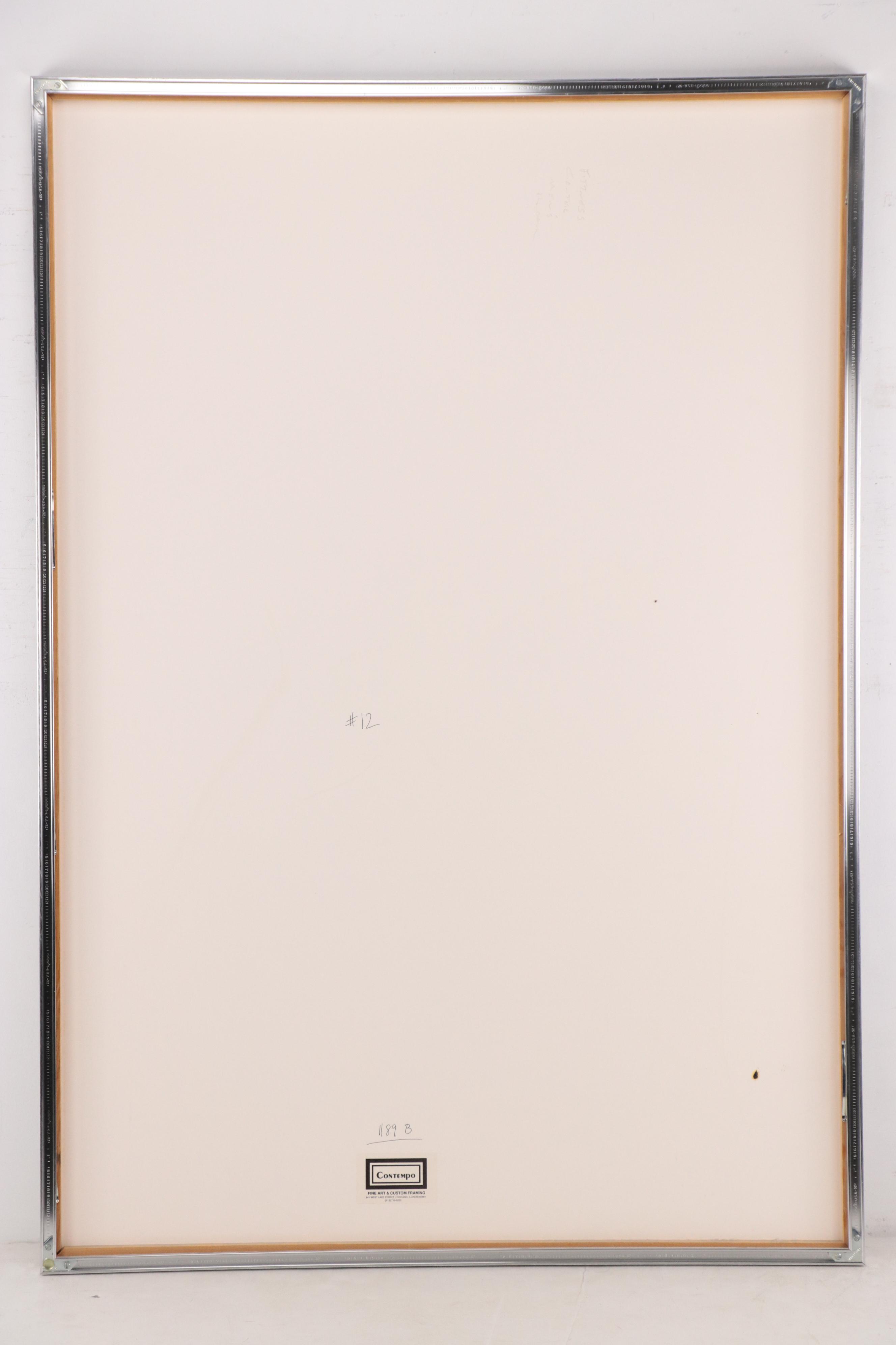 Valerio Adami Serigraph Poster for the 1972 Munich Olympics, 1972