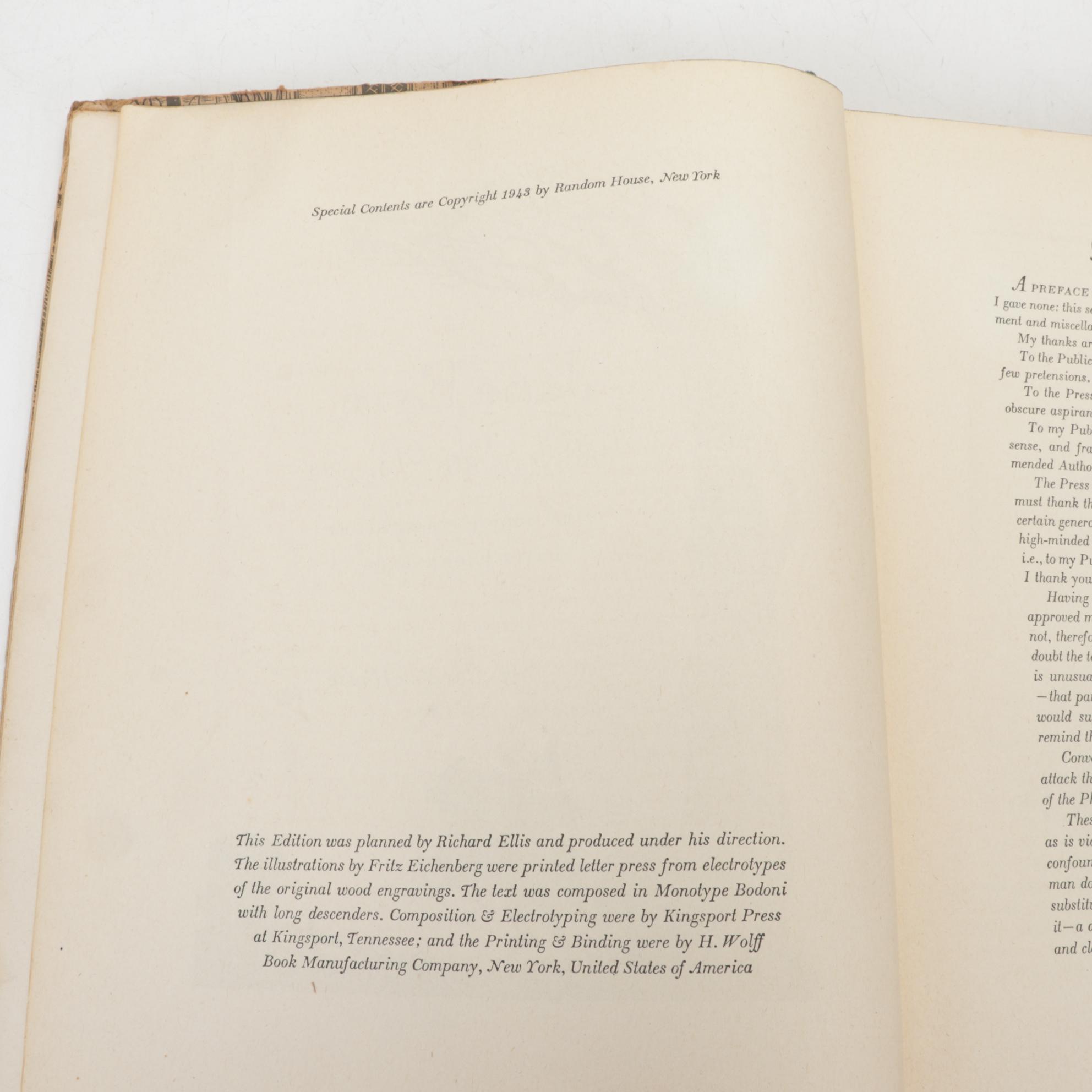 Fritz Eichenberg Illustrated "Jane Eyre" by Charlotte Brontë and More