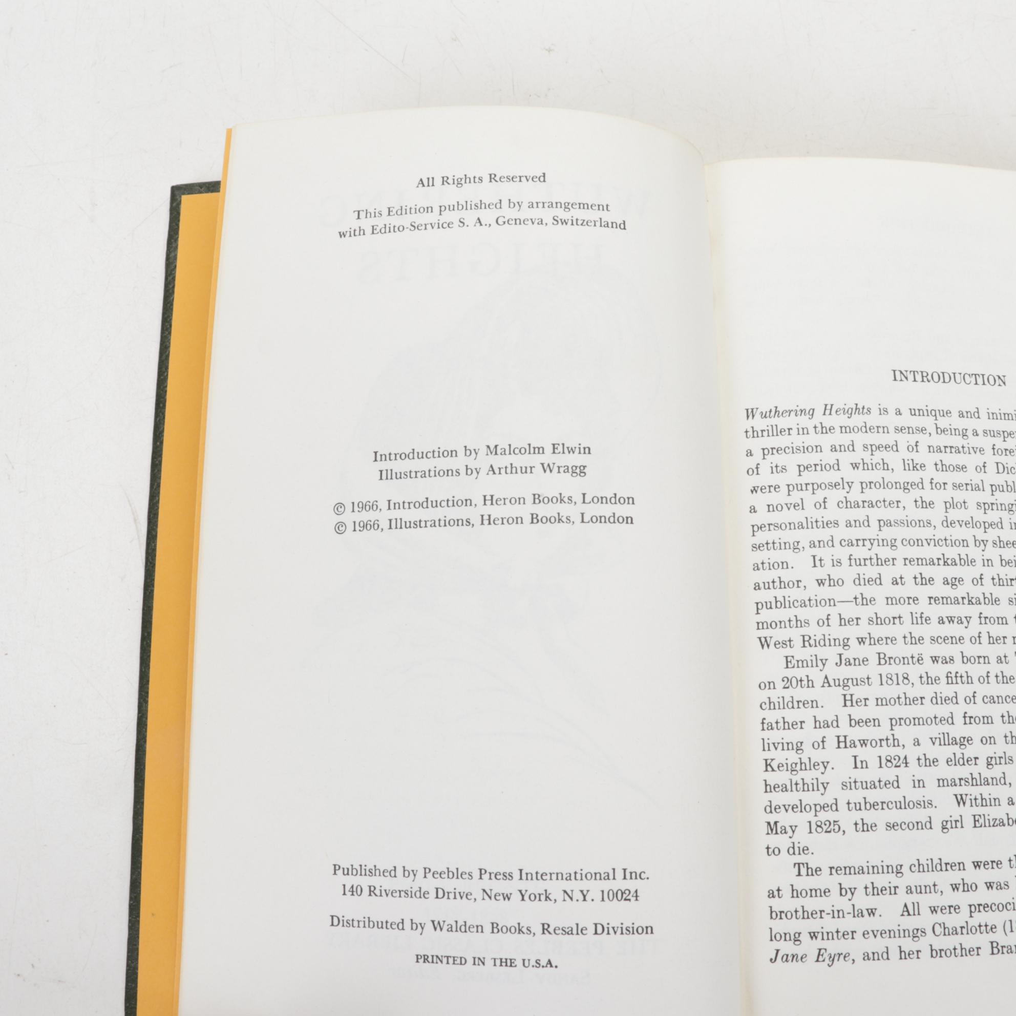 Fritz Eichenberg Illustrated "Jane Eyre" by Charlotte Brontë and More