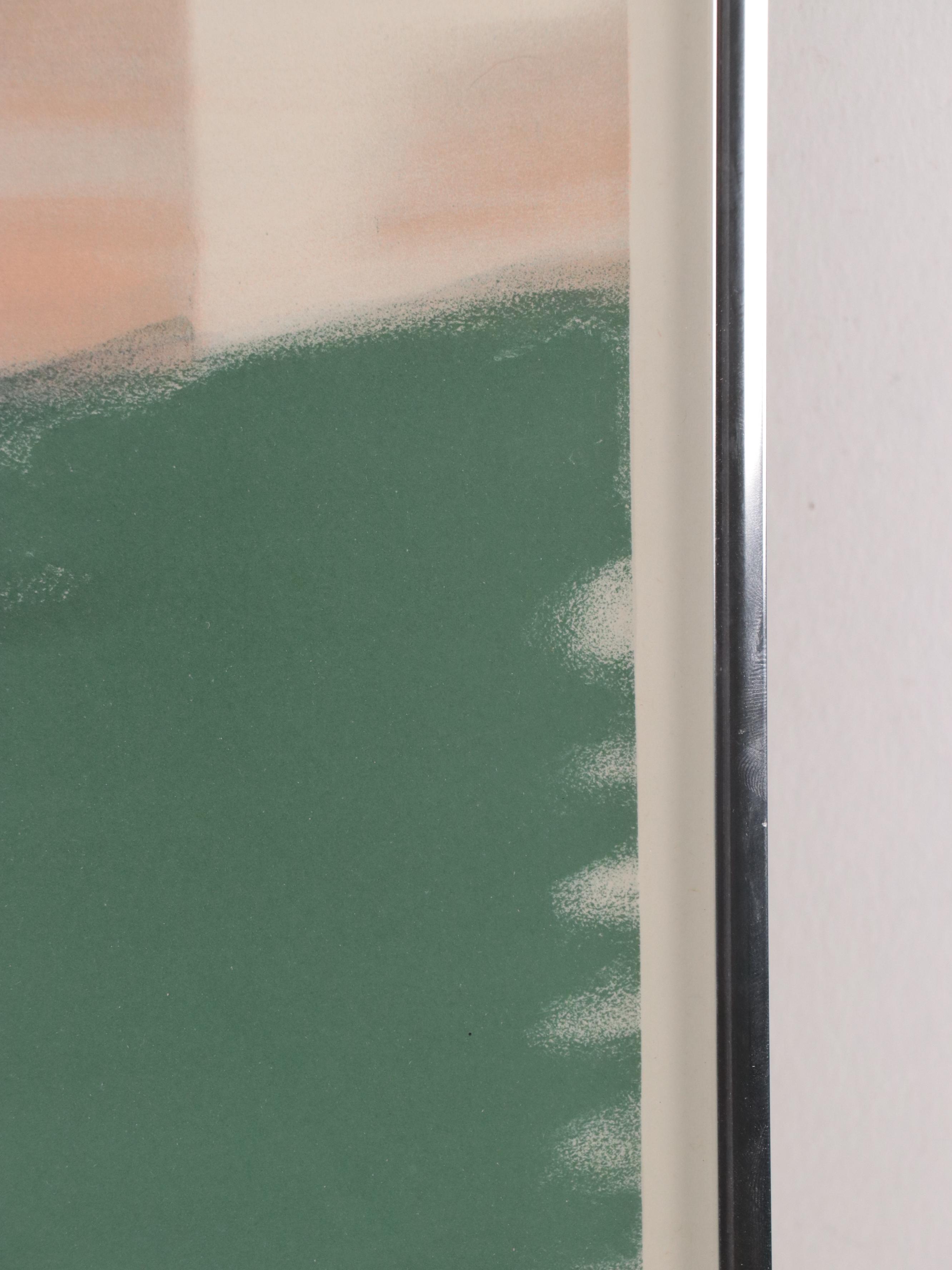 Lithograph Exhibition Poster After Alfred Defossez, 1978