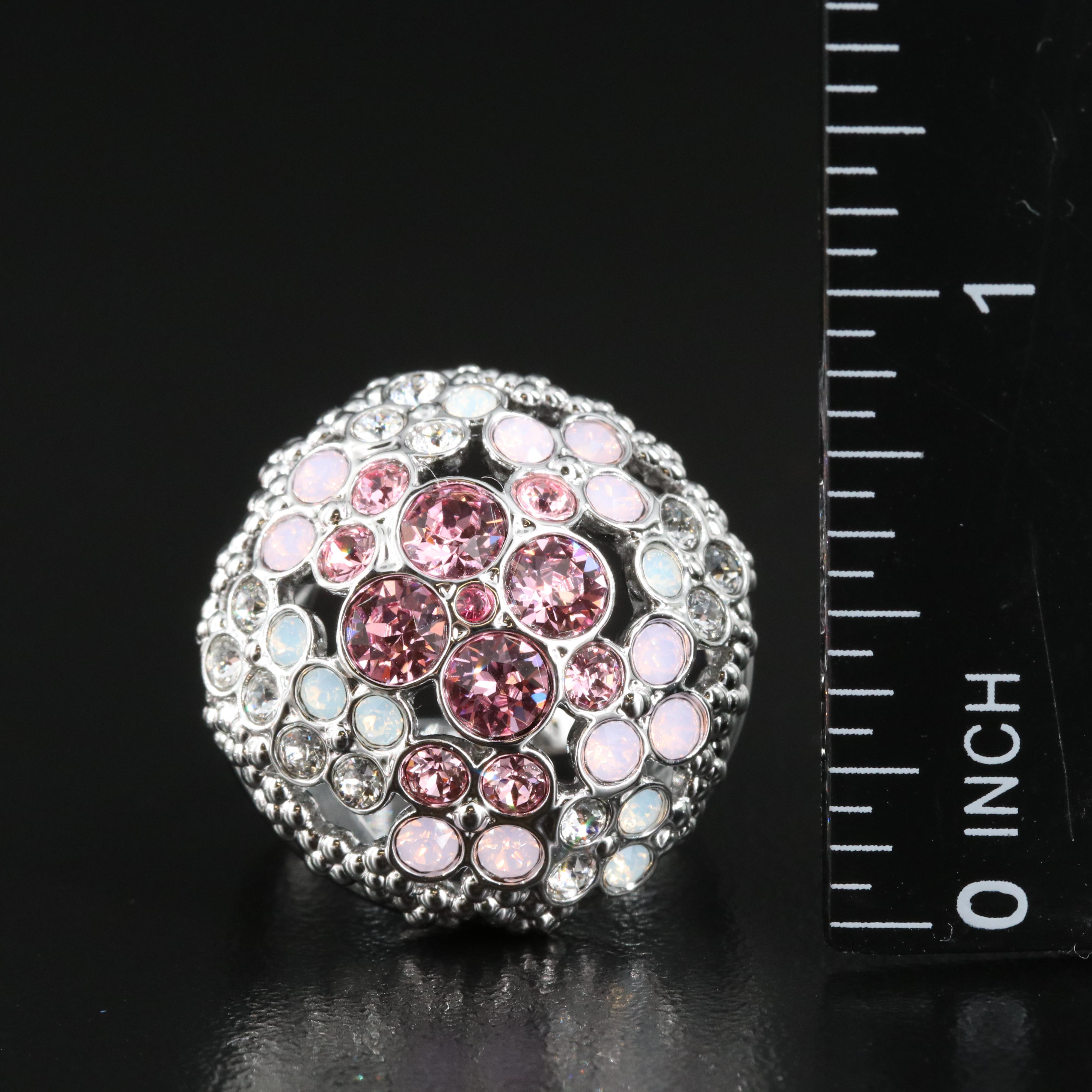 Swarovski Crystal Ring and Necklace Assortment