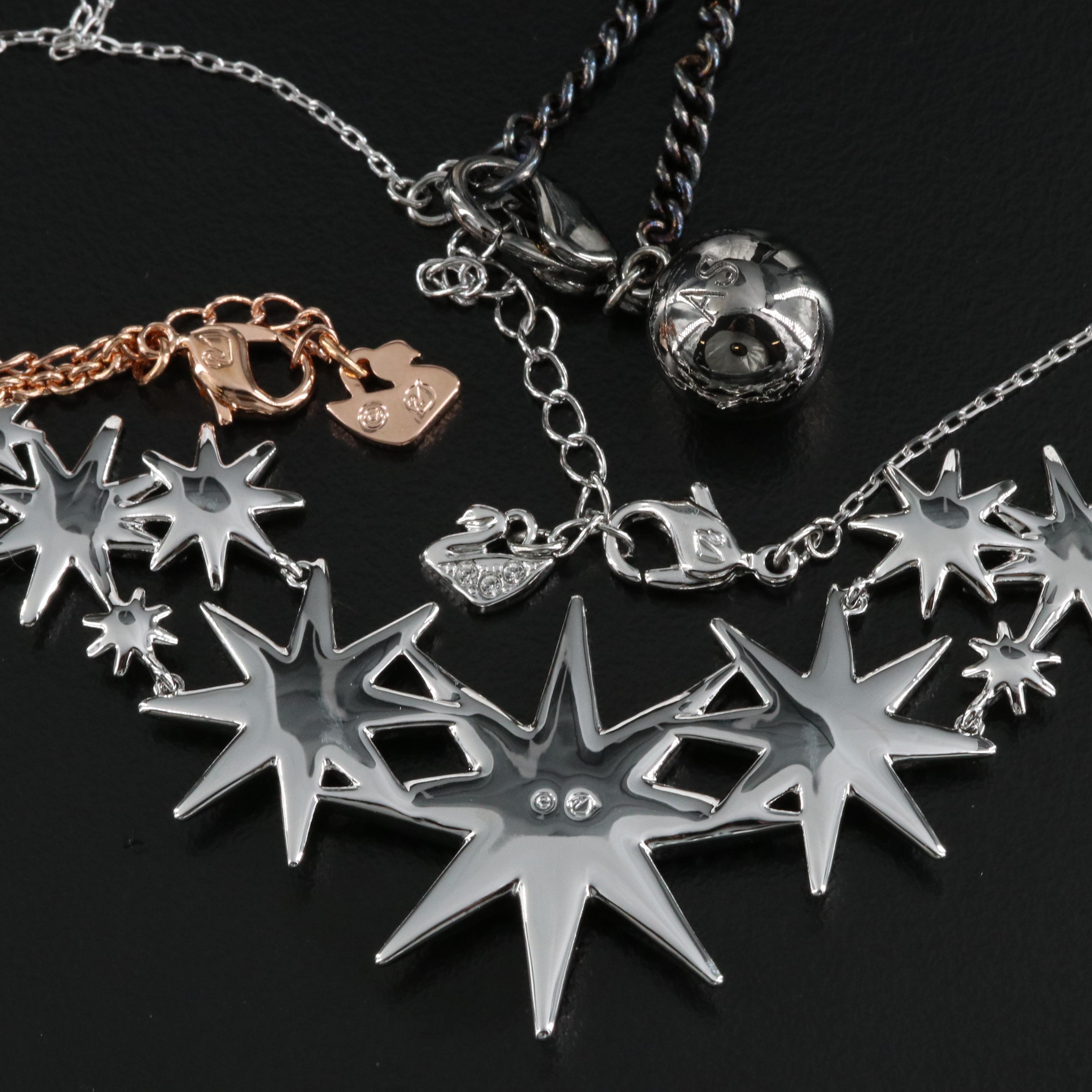 Swarovski Crystal Ring and Necklace Assortment