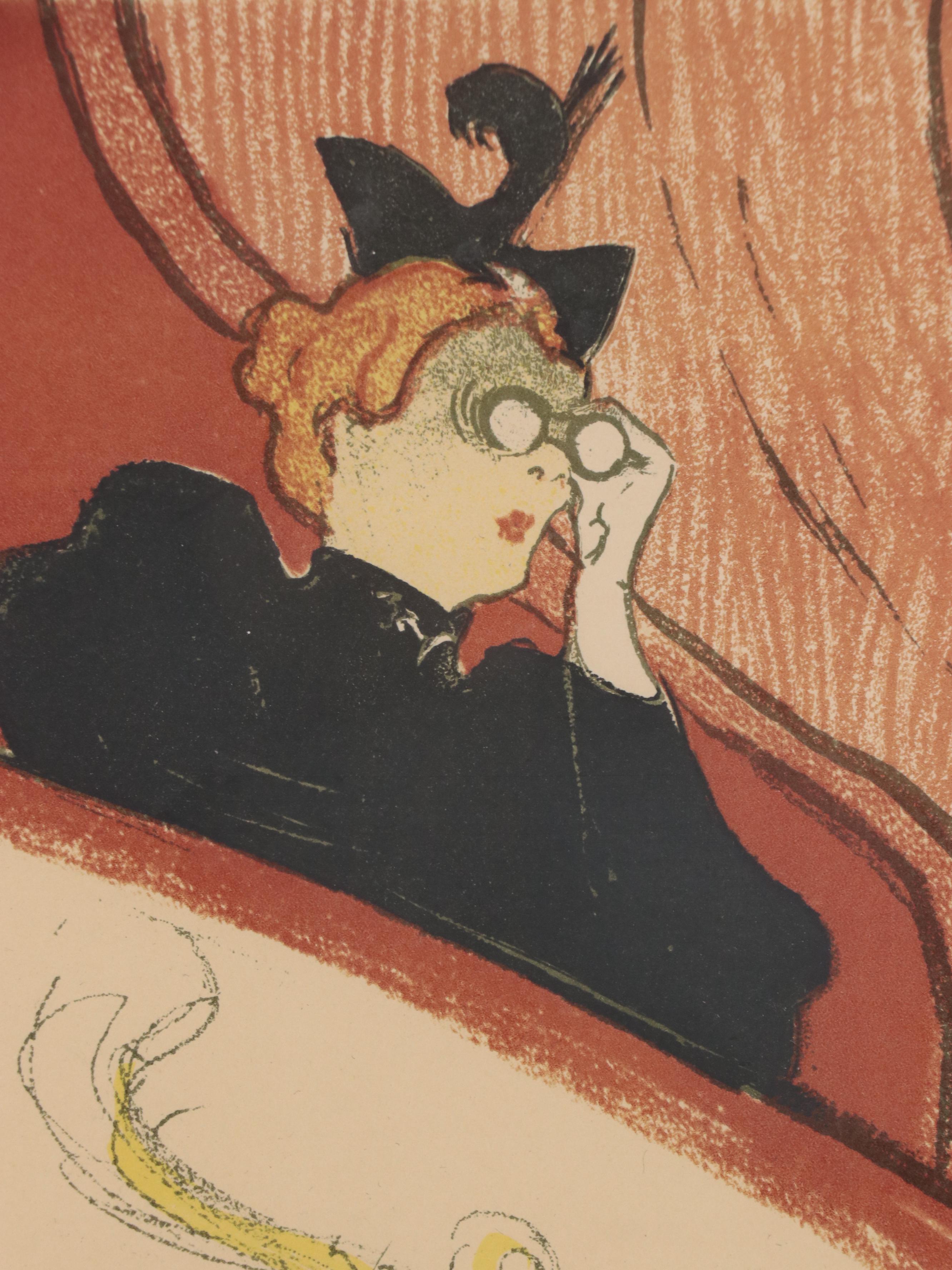 Lithograph Poster After Henri de Toulouse-Lautrec "Peintres Lithographes"