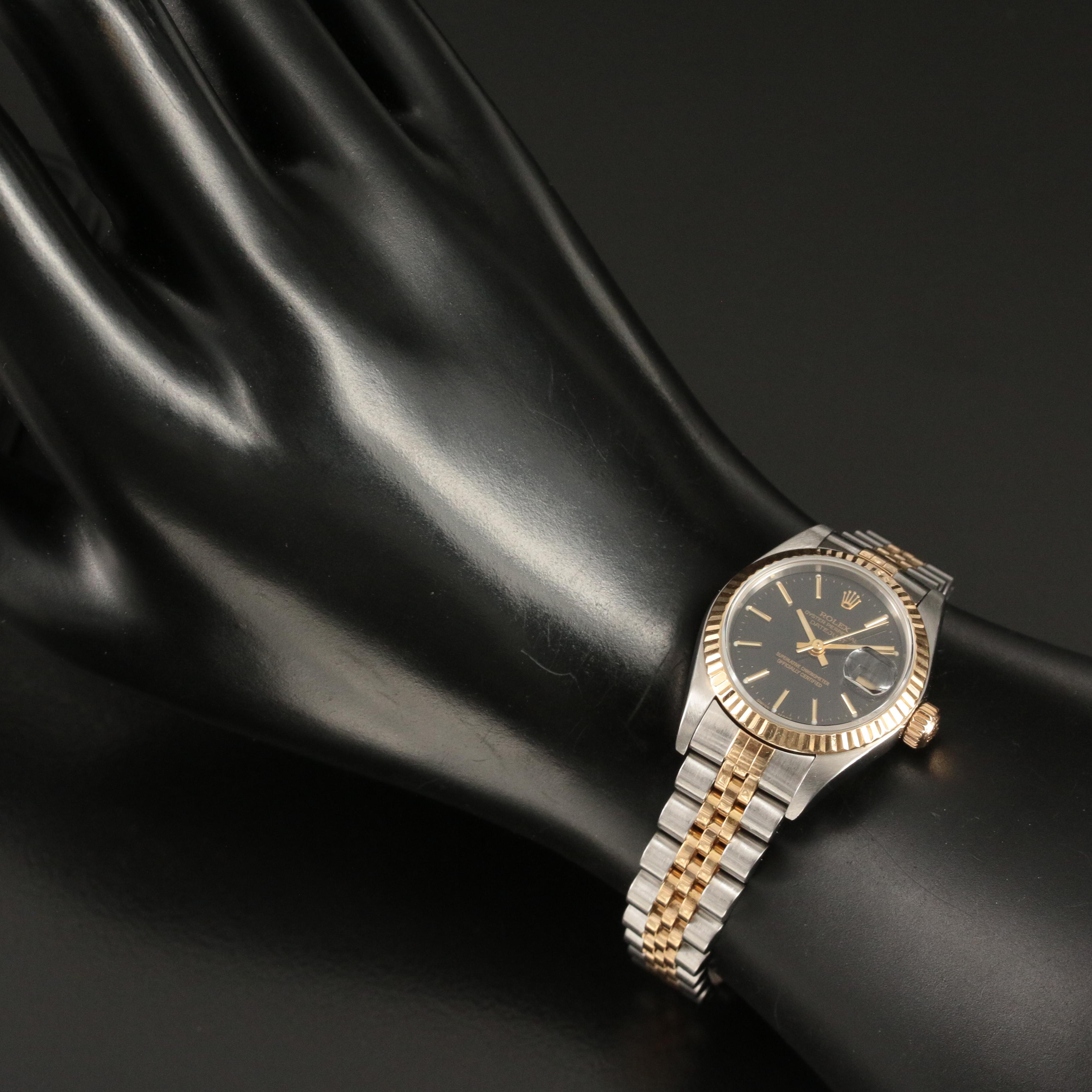 2002 Rolex Oyster Perpetual Datejust Watch