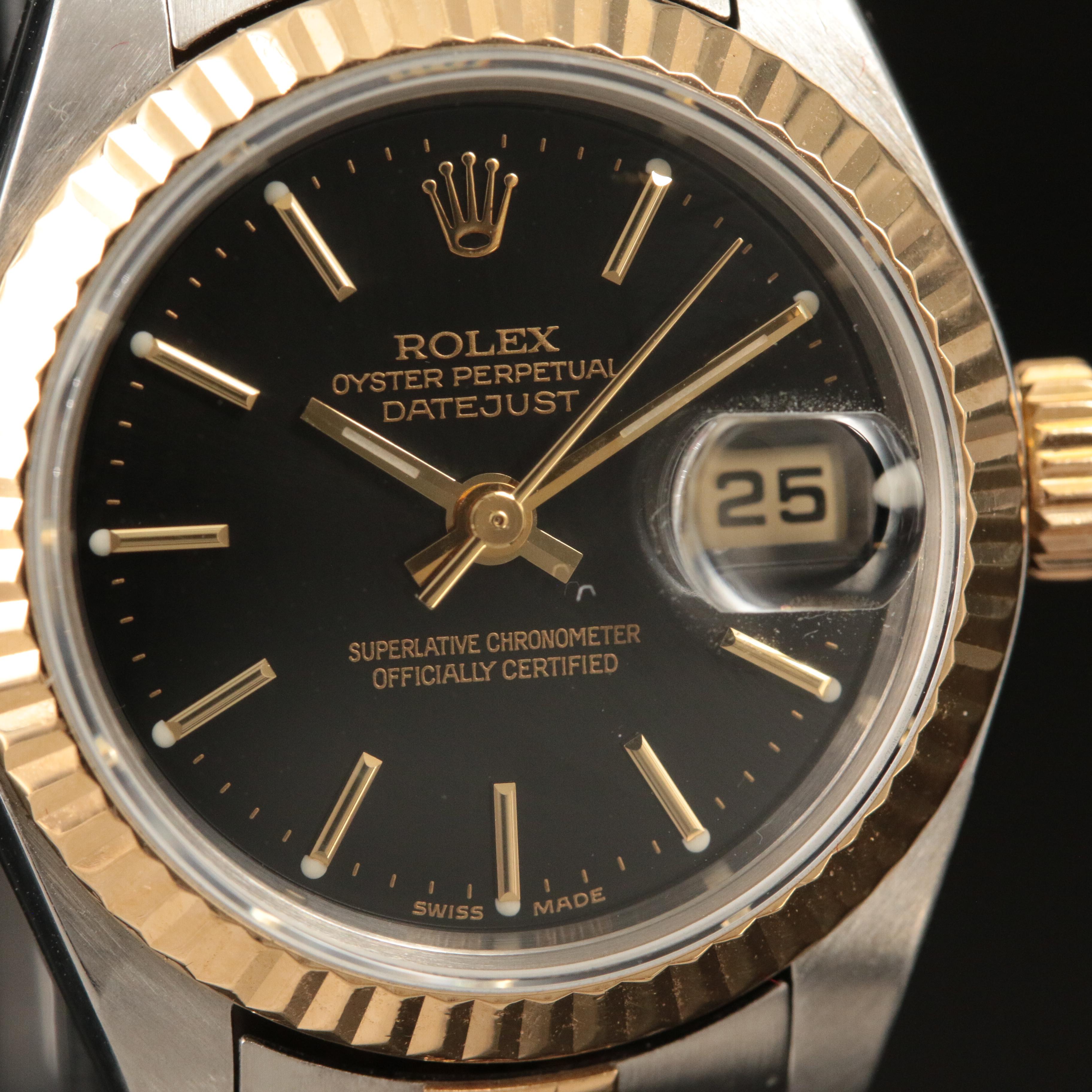 2002 Rolex Oyster Perpetual Datejust Watch