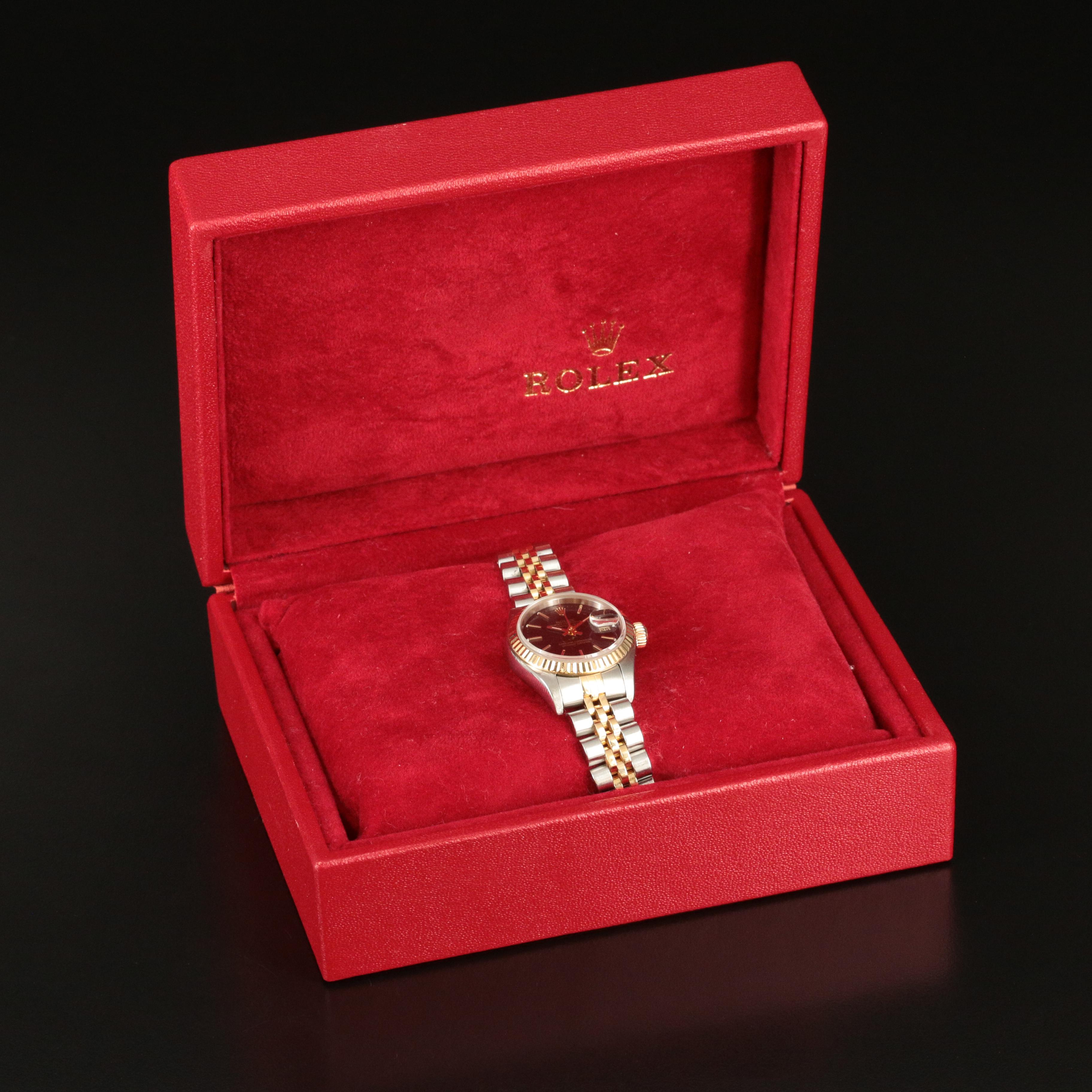 2002 Rolex Oyster Perpetual Datejust Watch