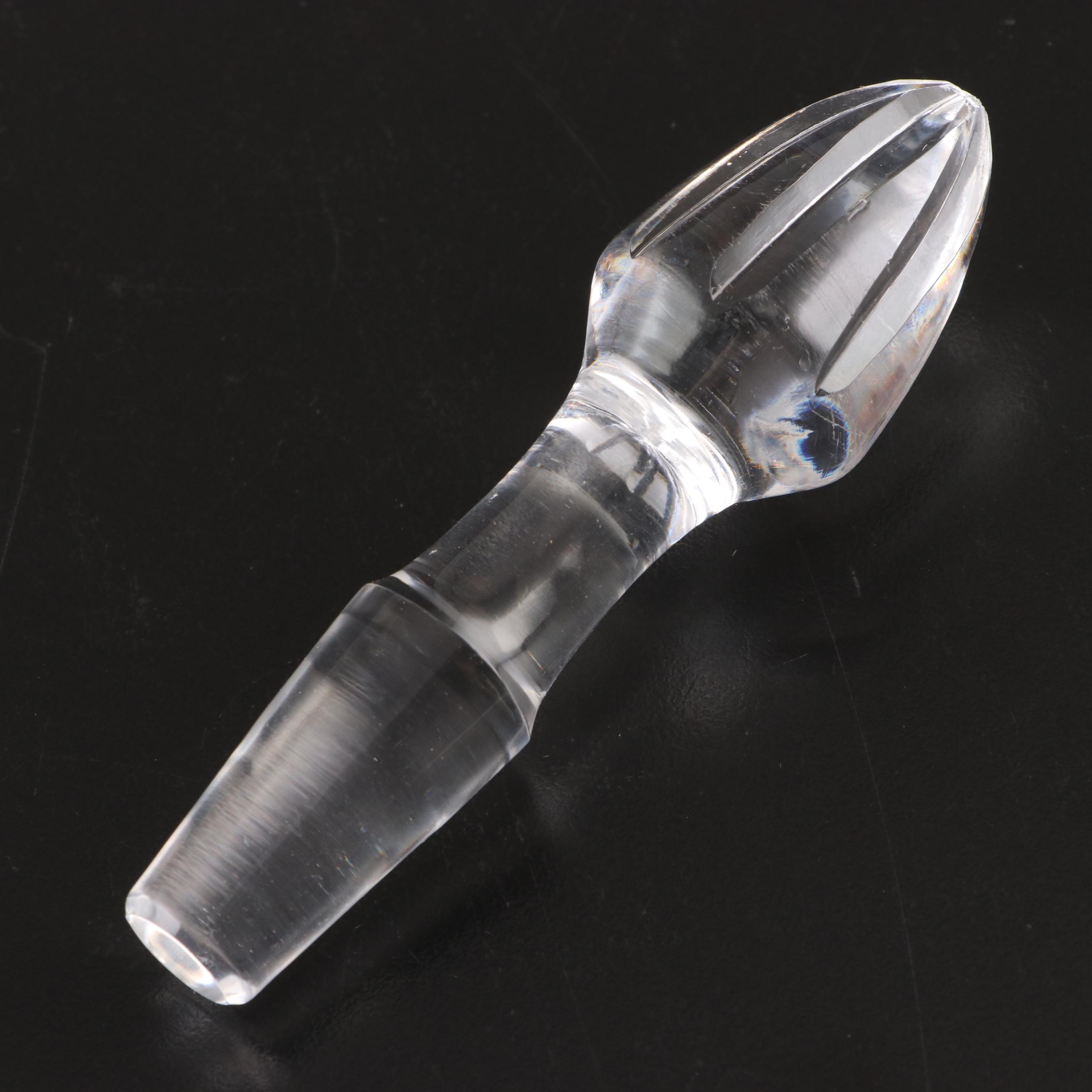 Crystal Decanter Stoppers with Glass Perfume Bottle Stoppers