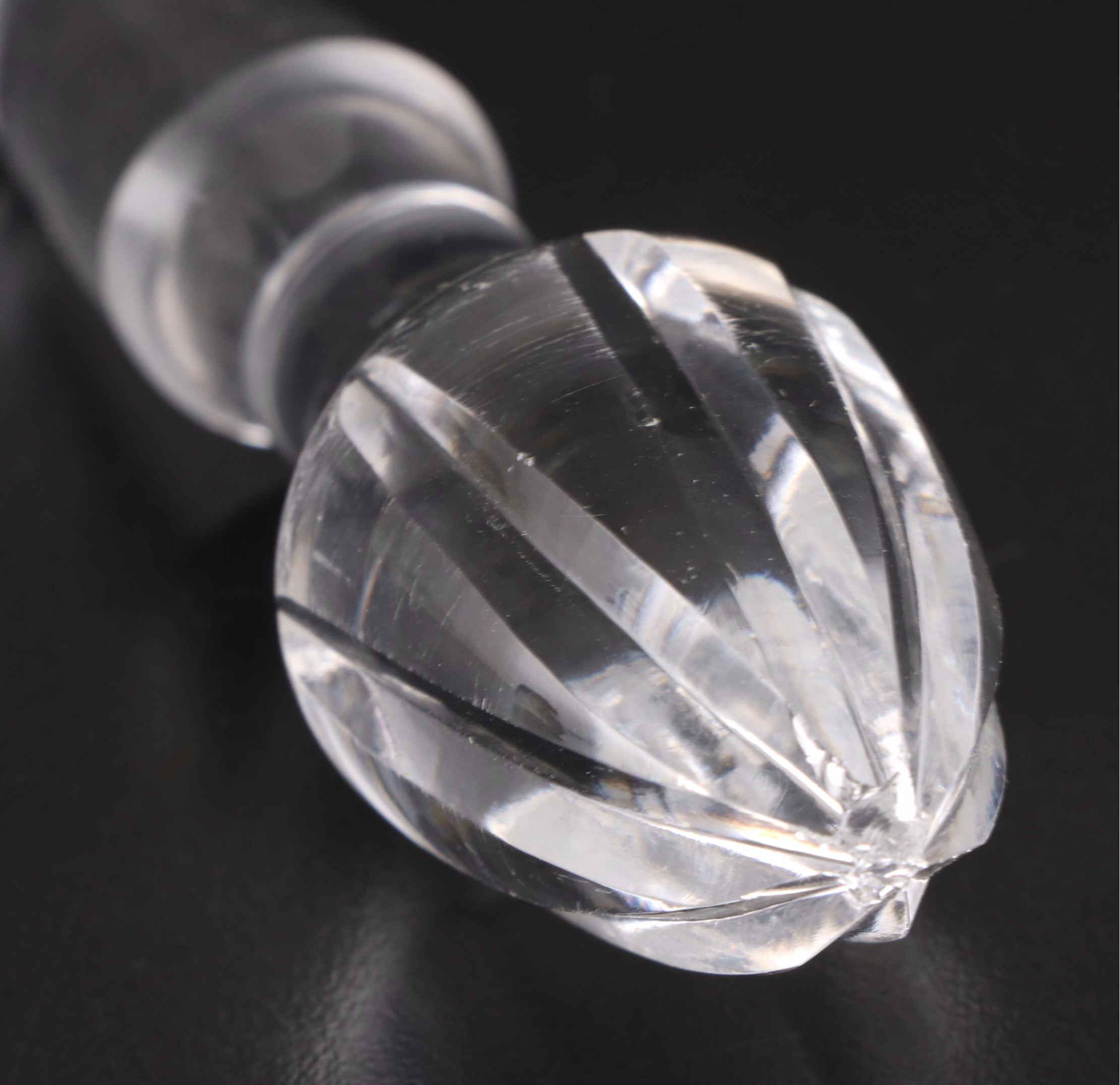 Crystal Decanter Stoppers with Glass Perfume Bottle Stoppers