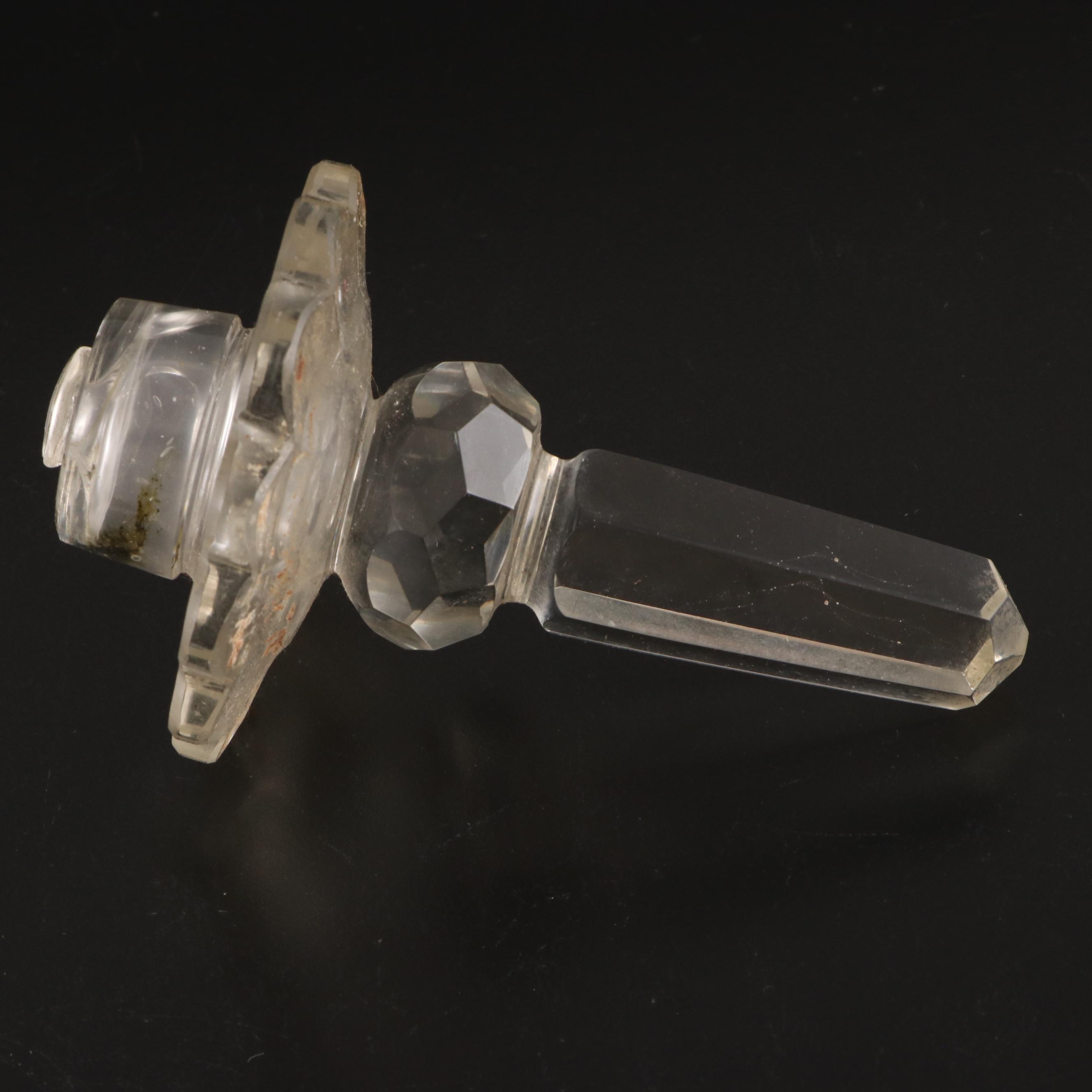 Crystal Decanter Stoppers with Glass Perfume Bottle Stoppers