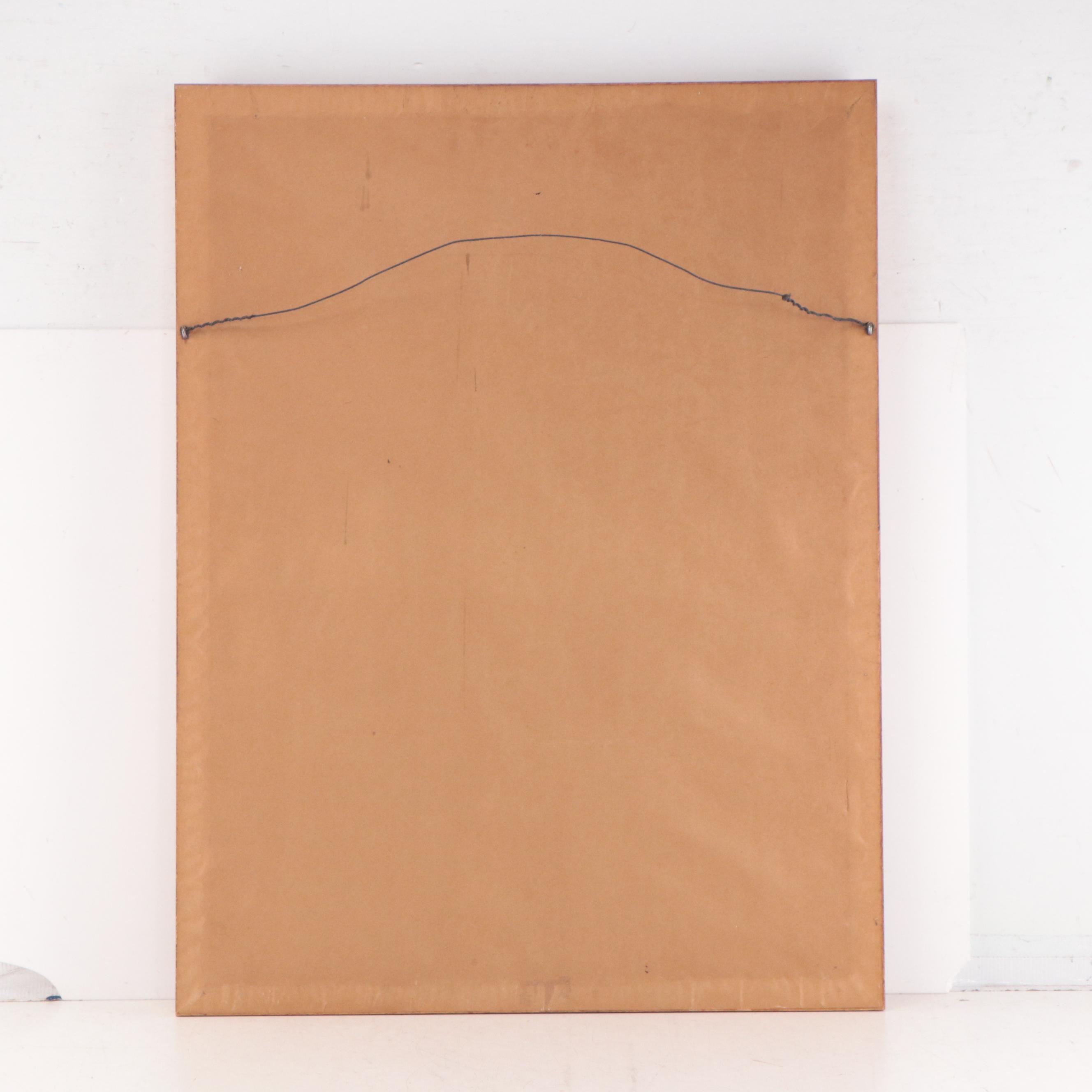 Cuzco School Angel with Arquebus Oil Painting