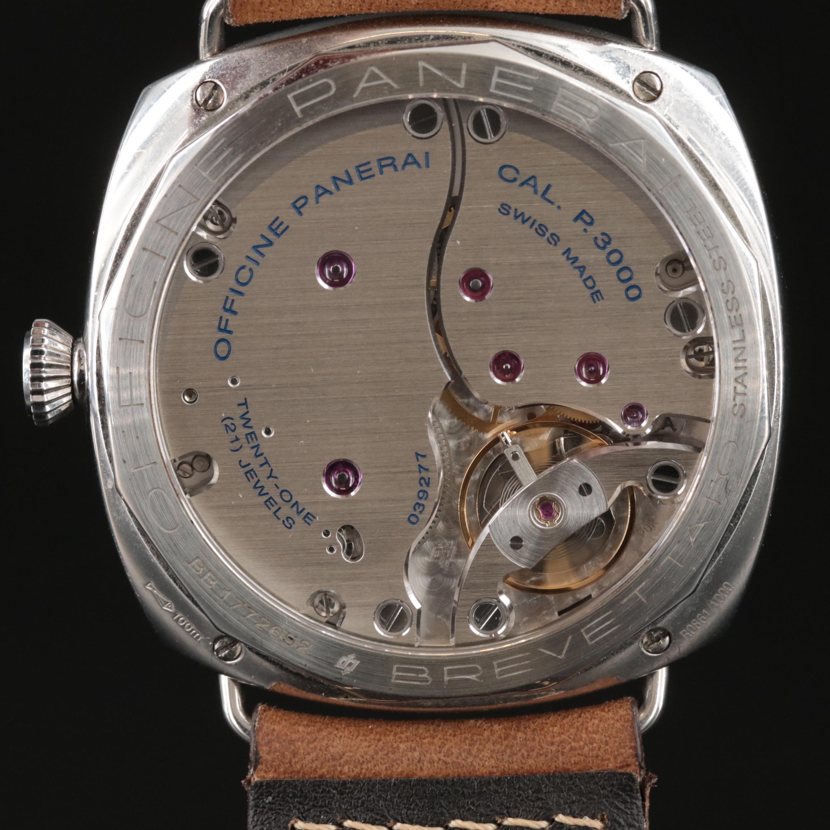 Panerai Radiomir SLC 3-Day Stem-Wind Watch