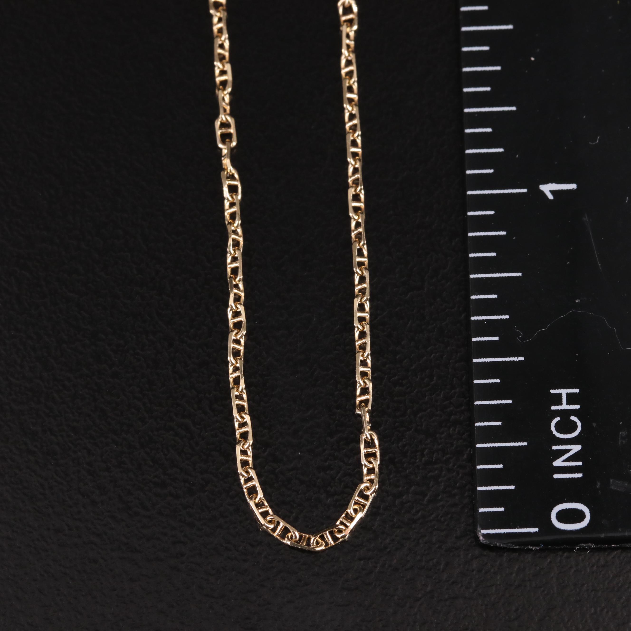 18K Mariner Chain Necklace