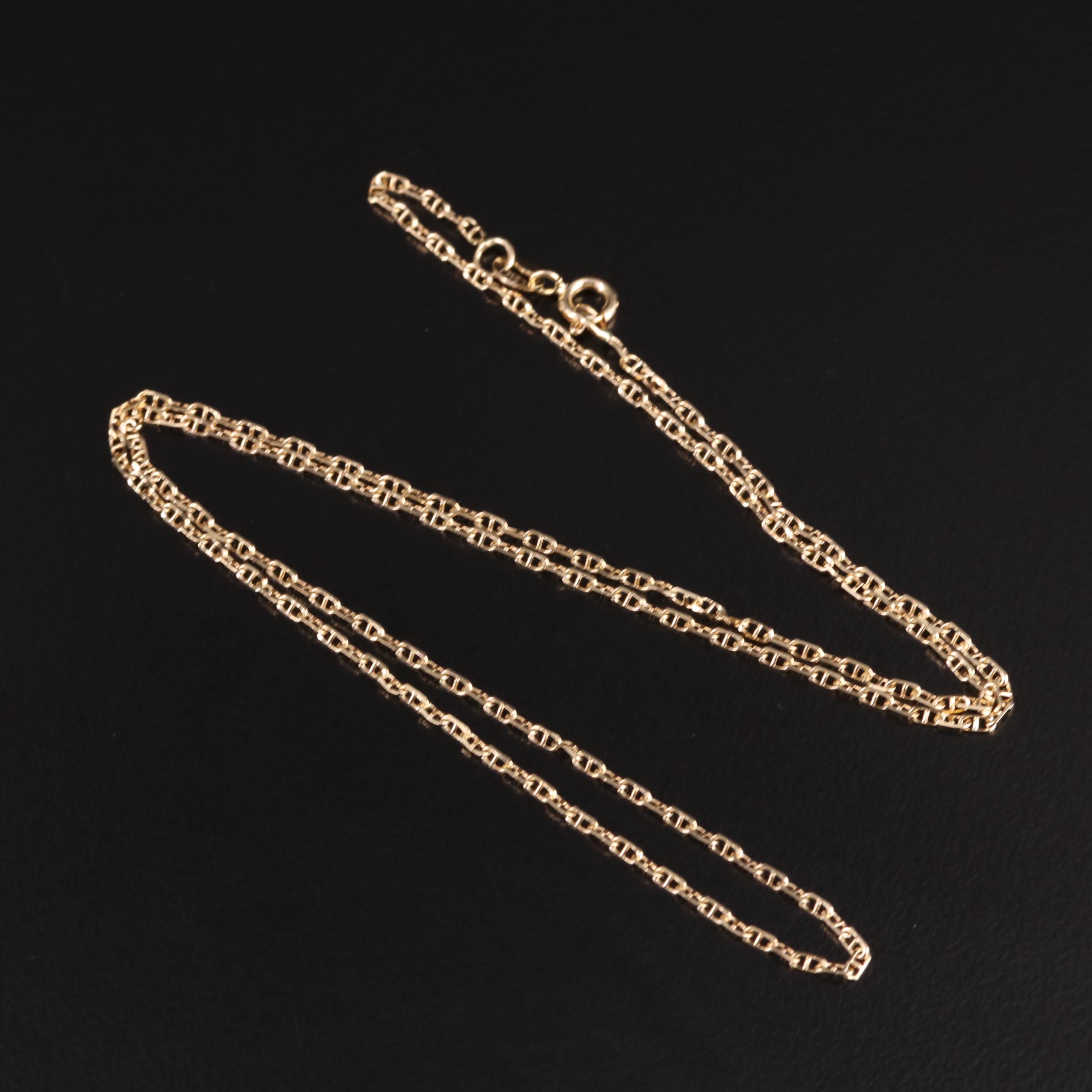 18K Mariner Chain Necklace