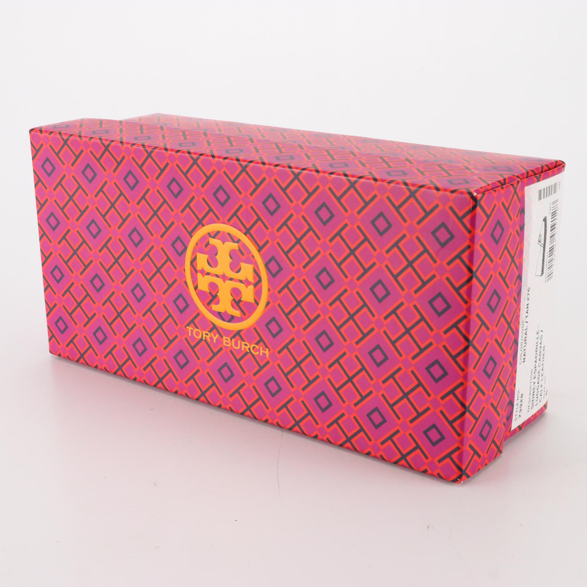 Tory Burch Jessa Mules in Pebbled Leather with Box