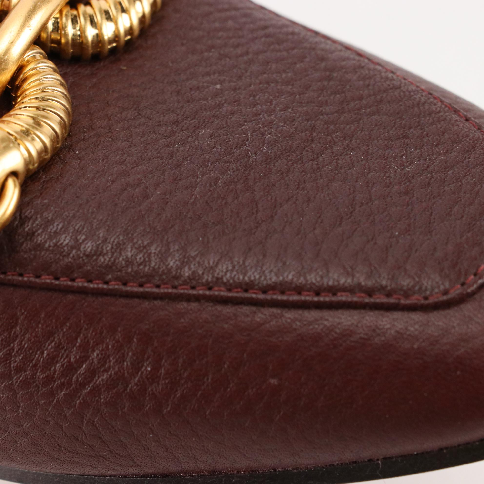 Tory Burch Jessa Mules in Pebbled Leather with Box