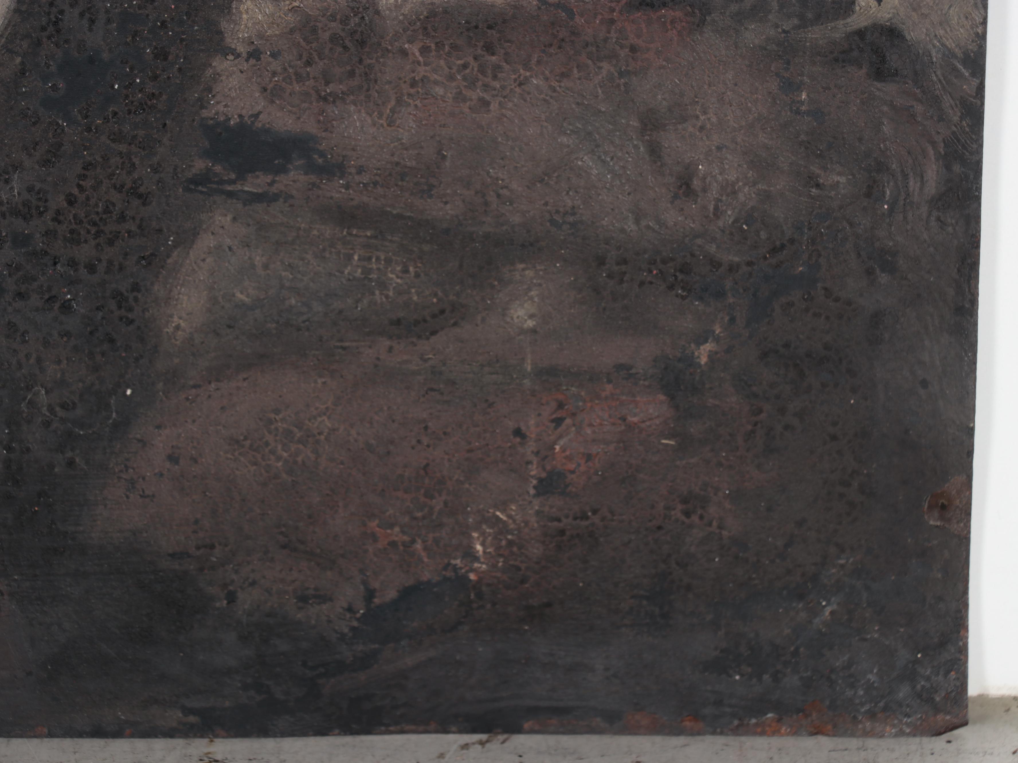 Mexican Retablo Oil Paintings of Saints Matthew, Mark, and Luke, 19th ...