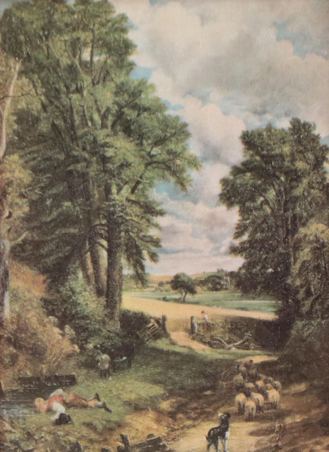 Offset Lithograph After John Constable "The Cornfield"