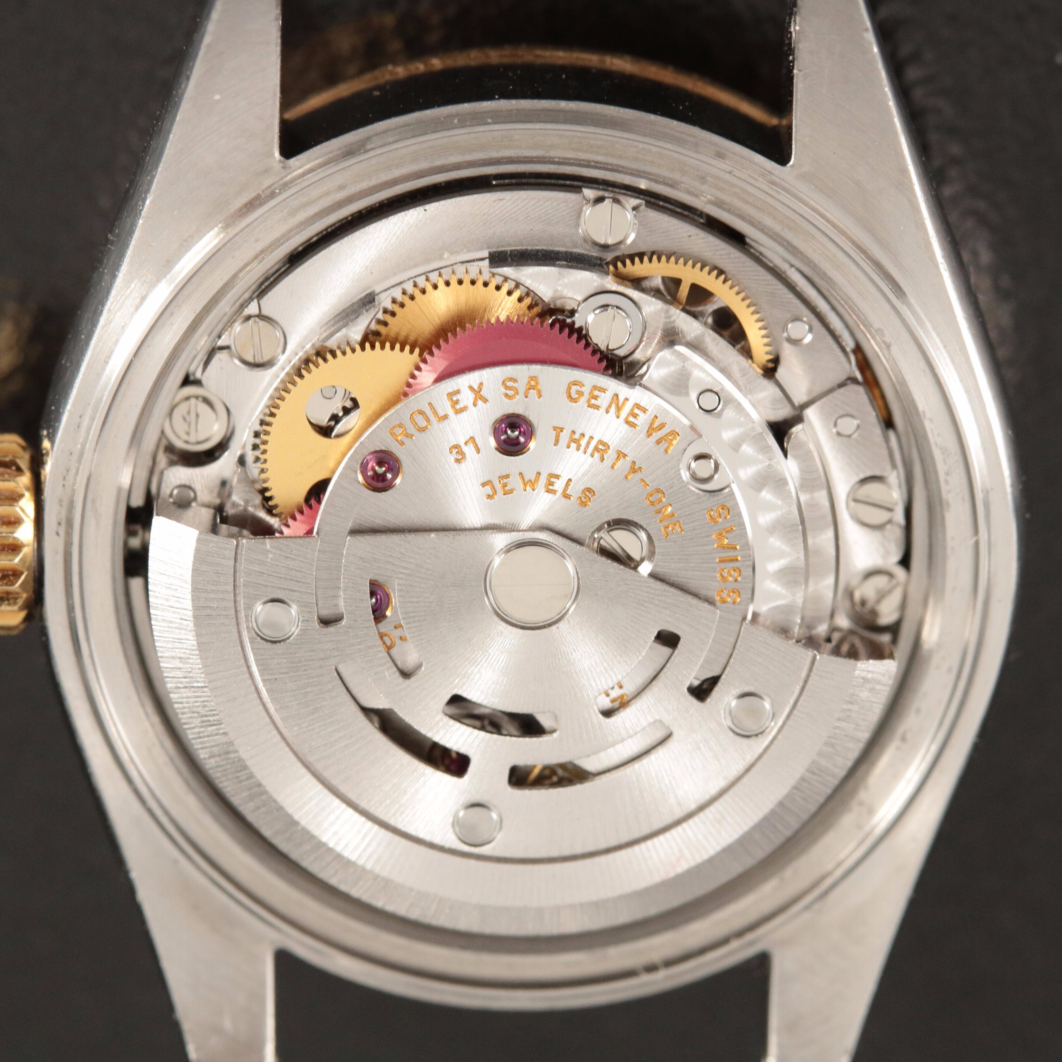 2002 Rolex Factory Diamond Jubilee Dial Datejust Watch