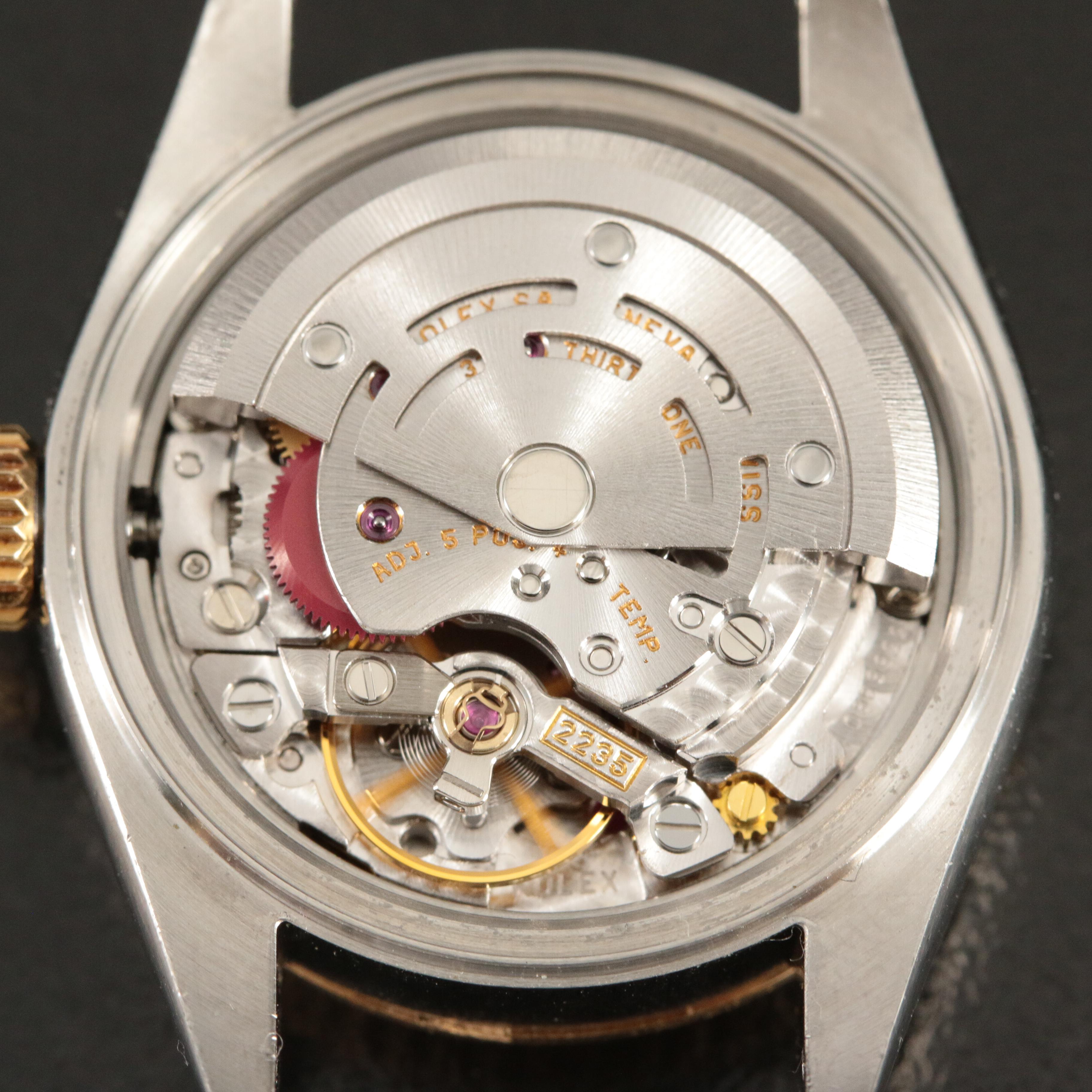 2002 Rolex Factory Diamond Jubilee Dial Datejust Watch