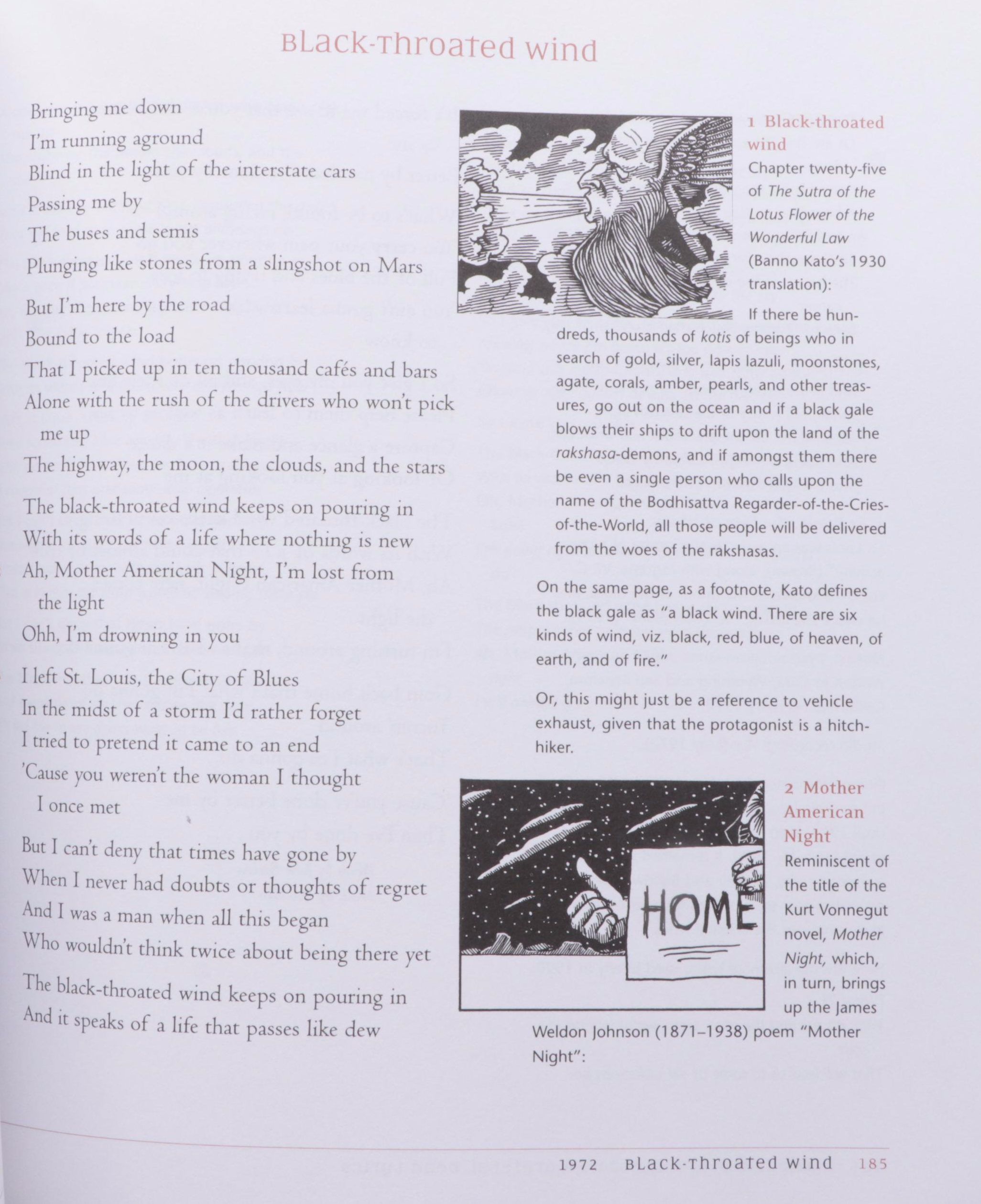 Illustrated First Edition "The Complete Annotated Grateful Dead Lyrics," 2005