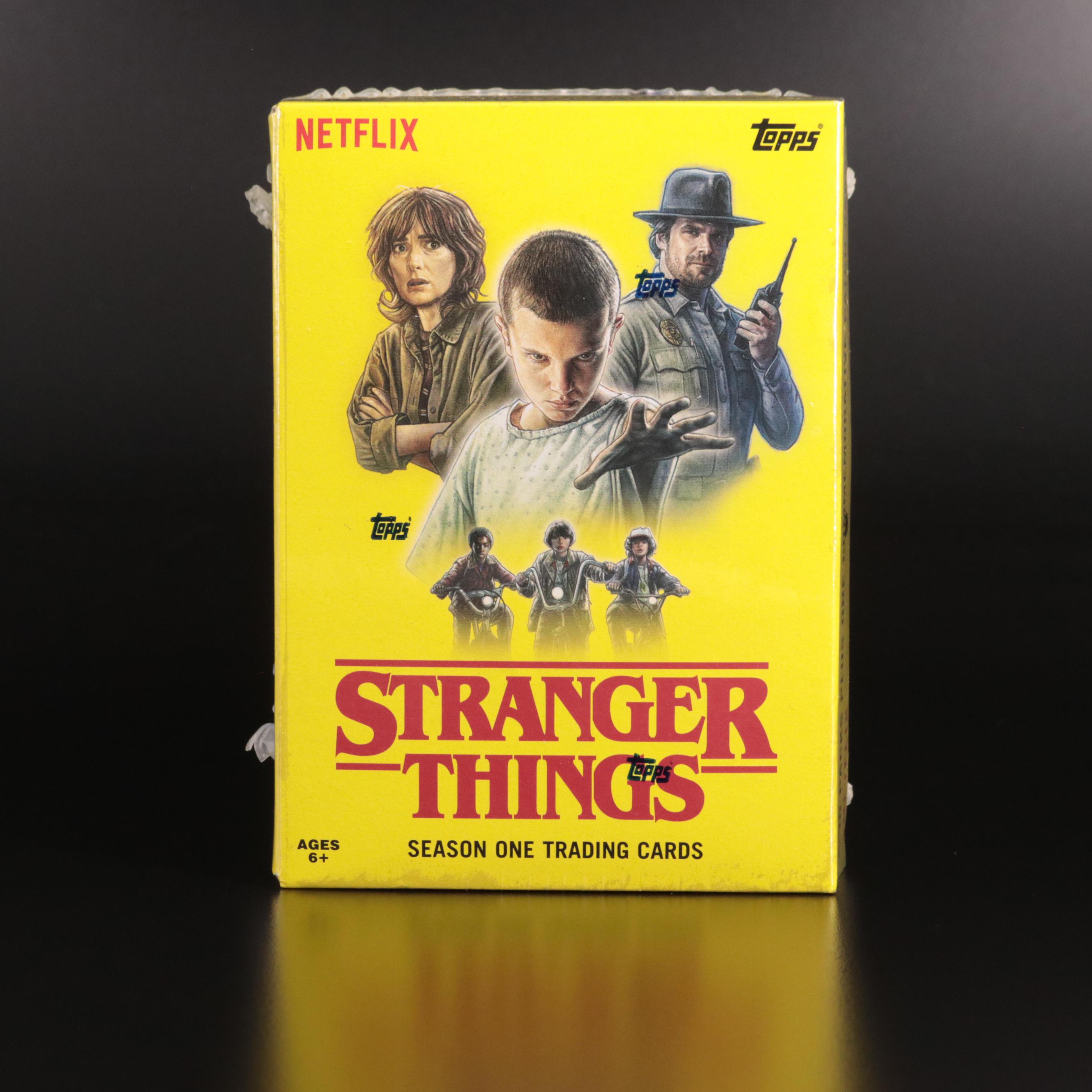 2018 Topps Stranger Things Trading Cards 10-Pack Blaster Box