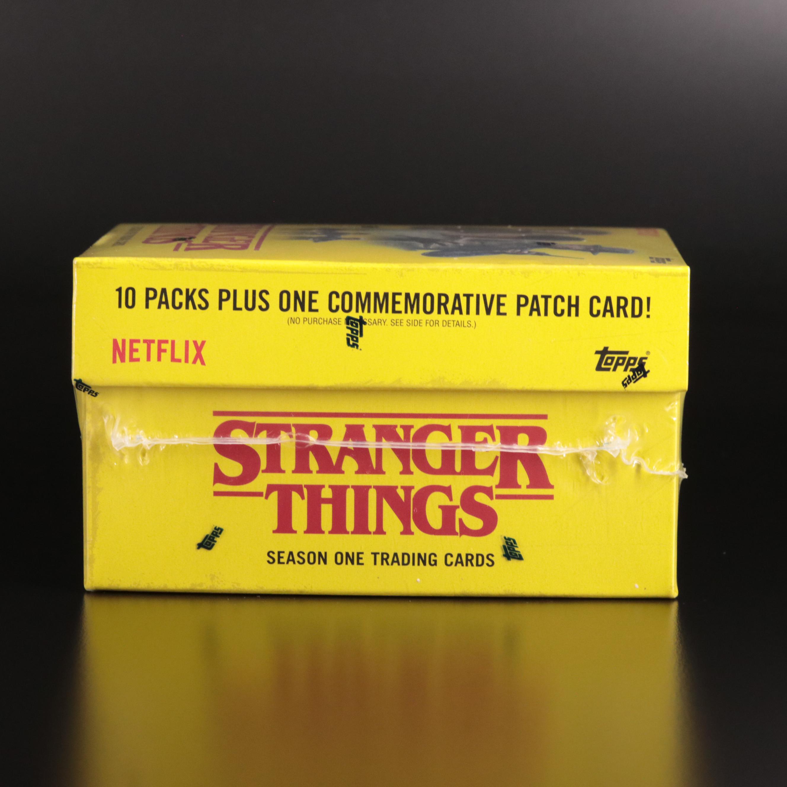 2018 Topps Stranger Things Trading Cards 10-Pack Blaster Box
