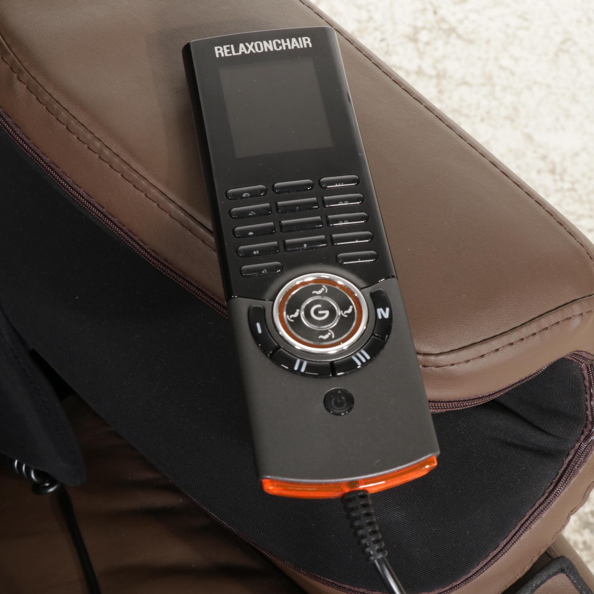 Relaxon Chair RC-MK II Full Body Massage Chair in Chocolate Faux Leather