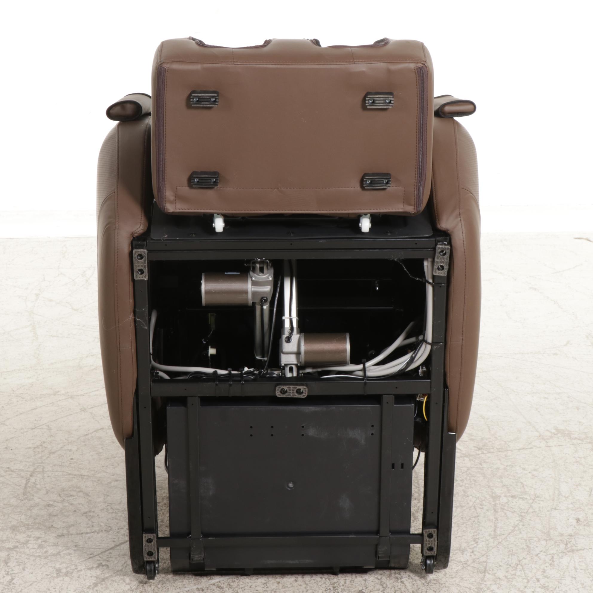 Relaxon Chair RC-MK II Full Body Massage Chair in Chocolate Faux Leather