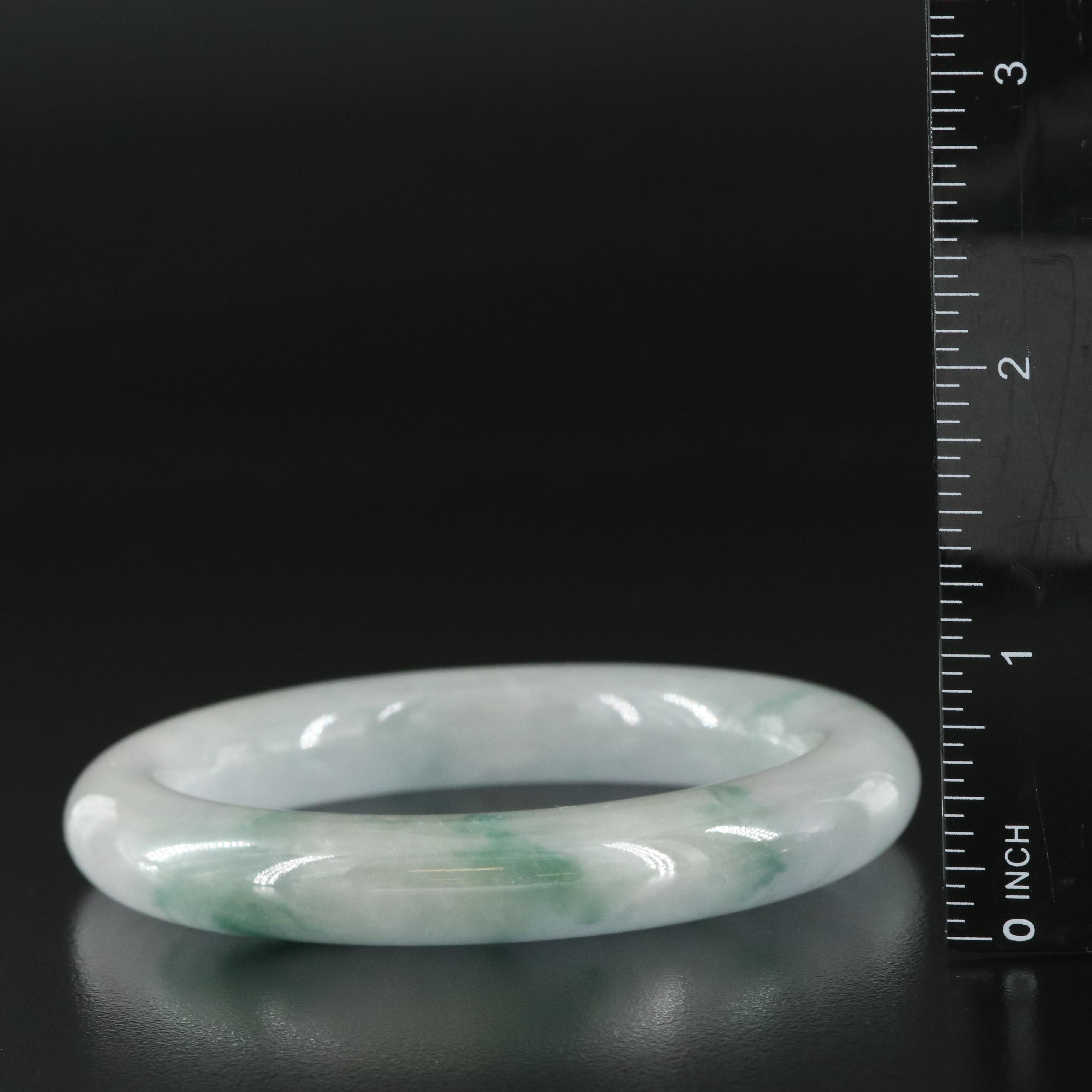 Jadeite Hololith Bangle