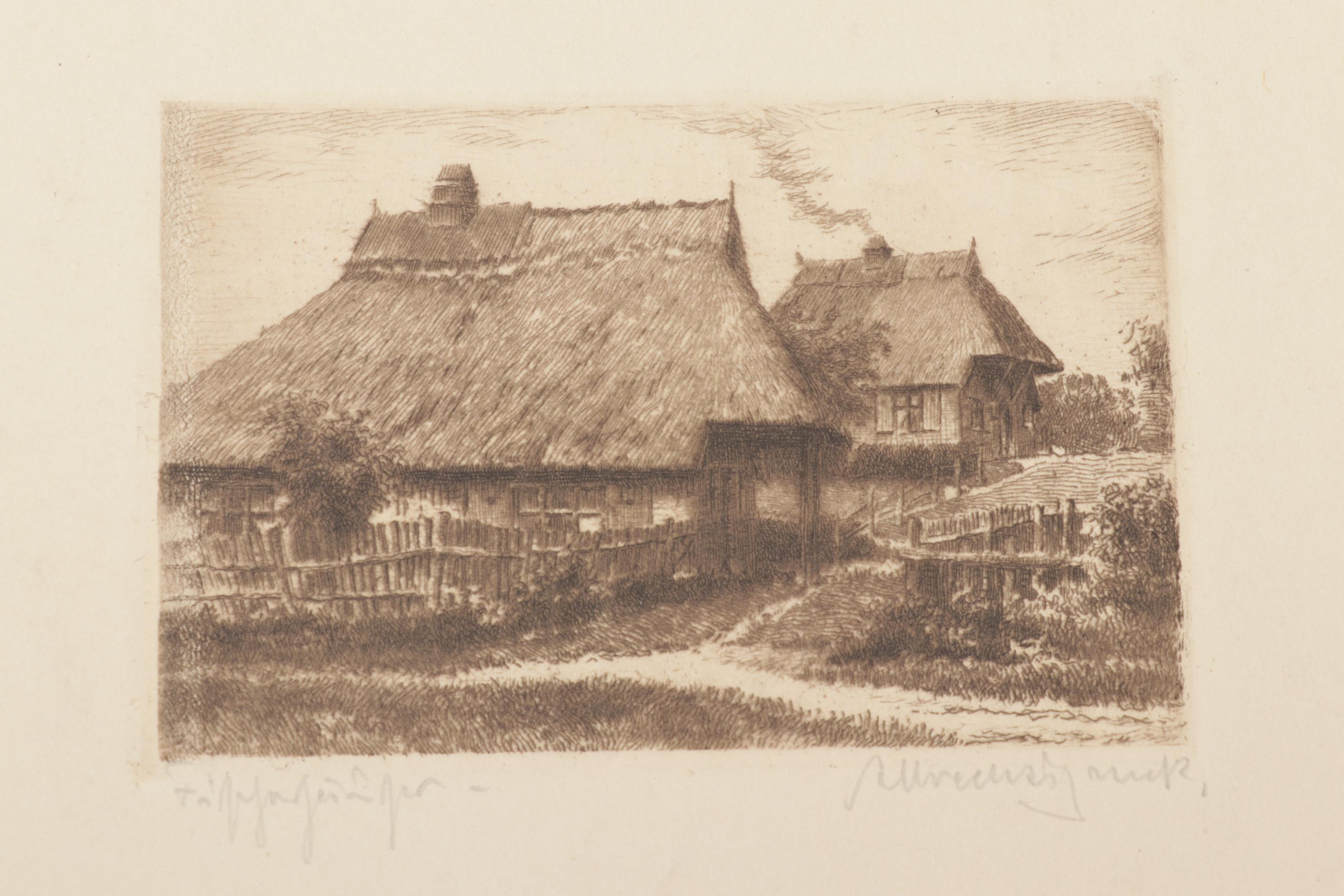Central European Etchings Featuring Paul Sollmann and Herbert Kuron