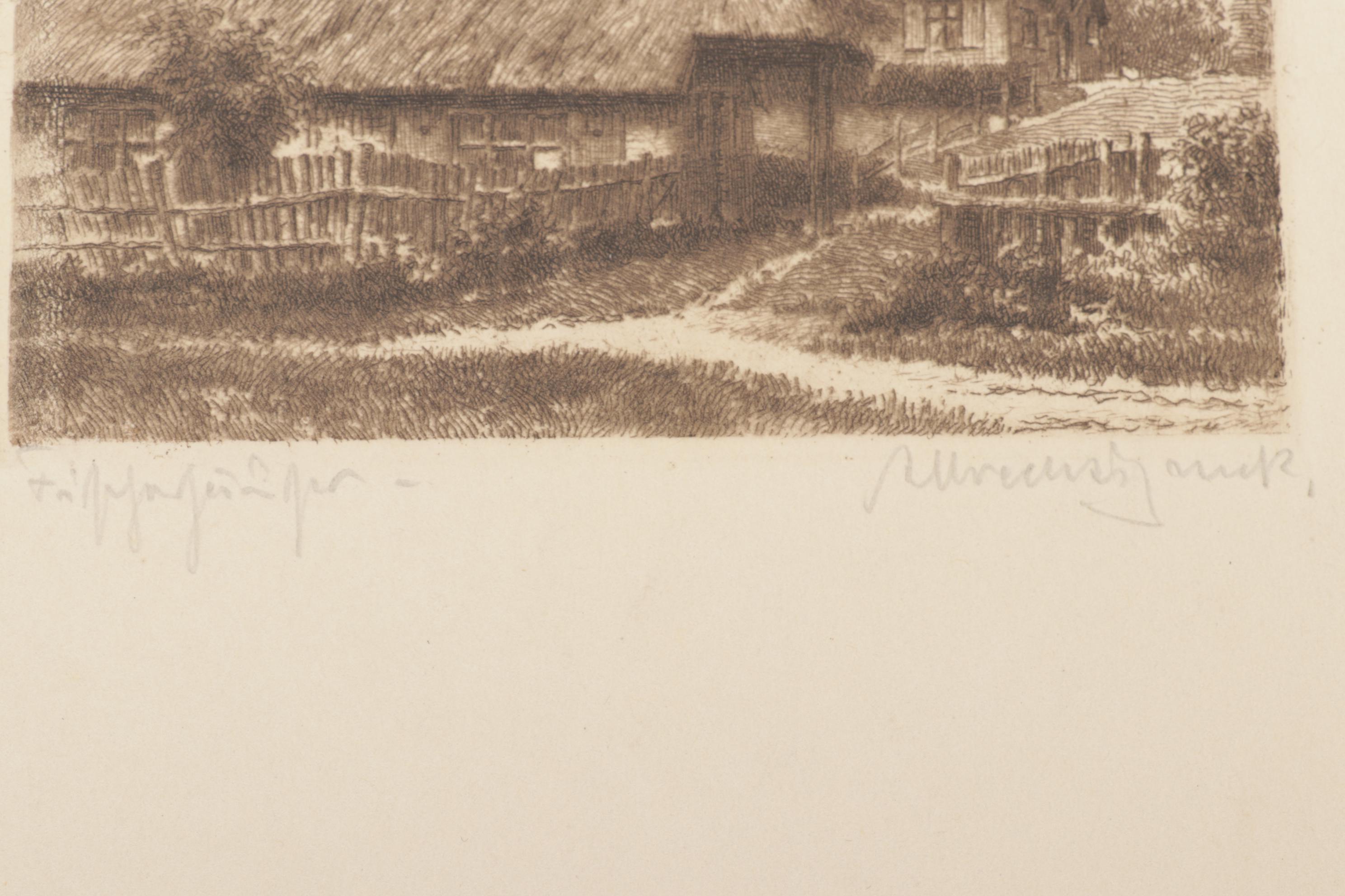 Central European Etchings Featuring Paul Sollmann and Herbert Kuron