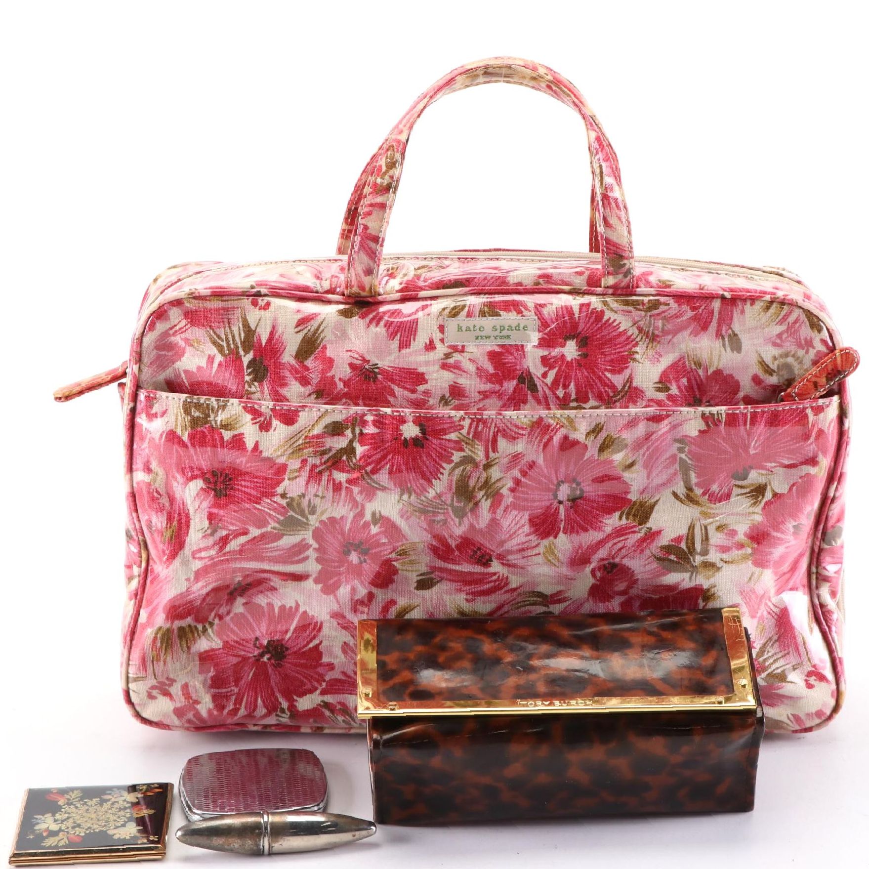 Kate Spade Cosmetic Bag, Tory Burch Sunglasses Case, Mirror Compacts, and More