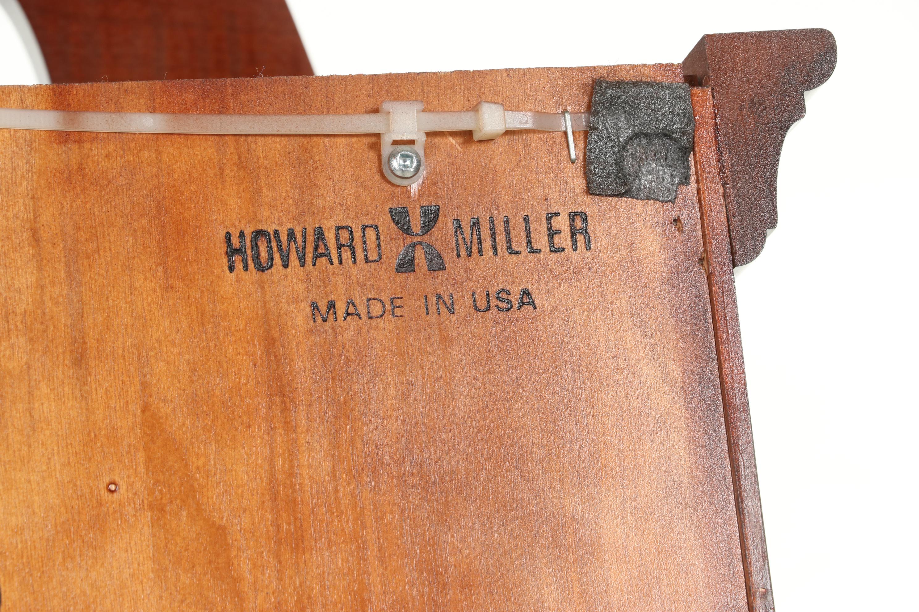 Howard Miller Chippendale Style Broken Bonnet Grandfather Clock