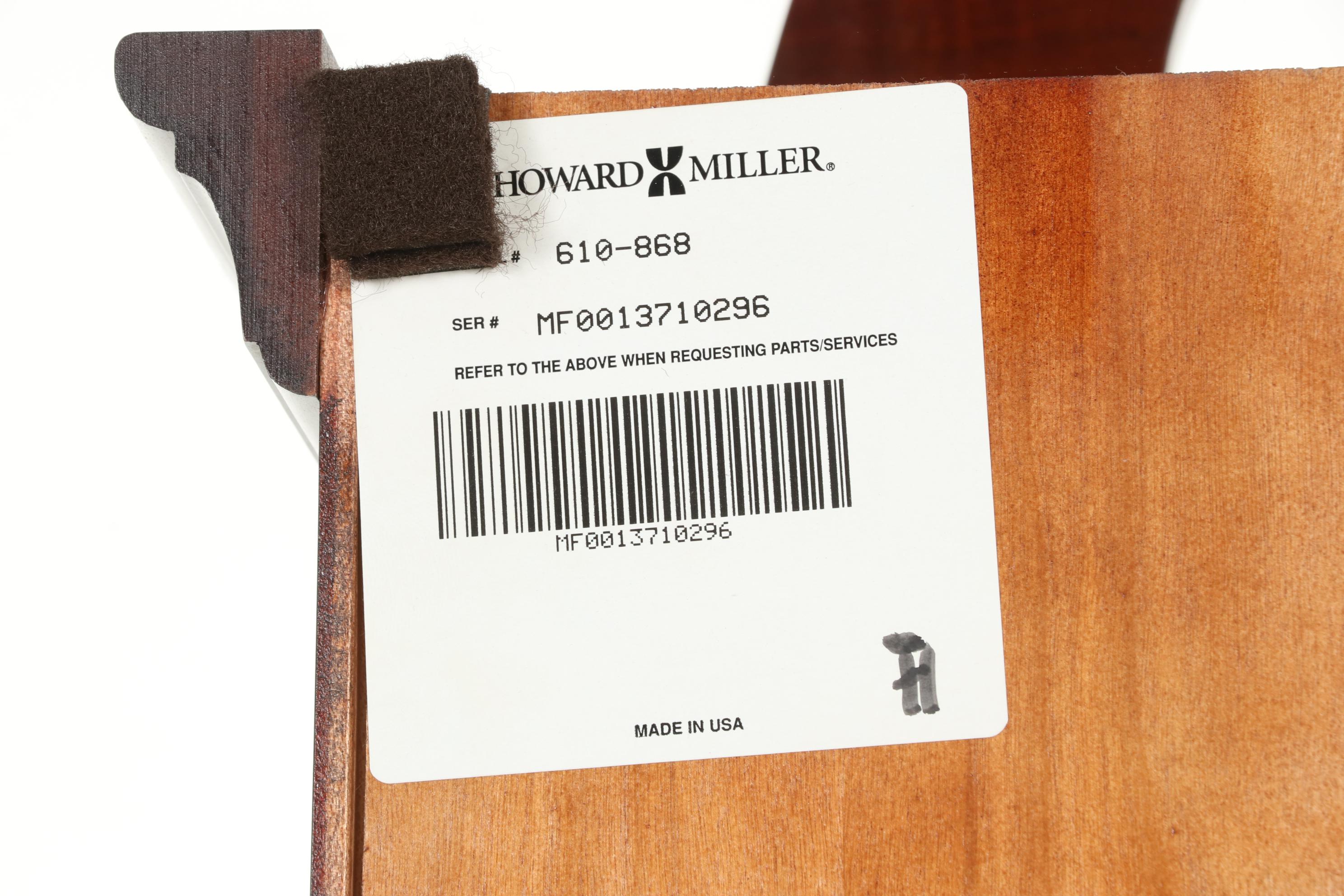 Howard Miller Chippendale Style Broken Bonnet Grandfather Clock