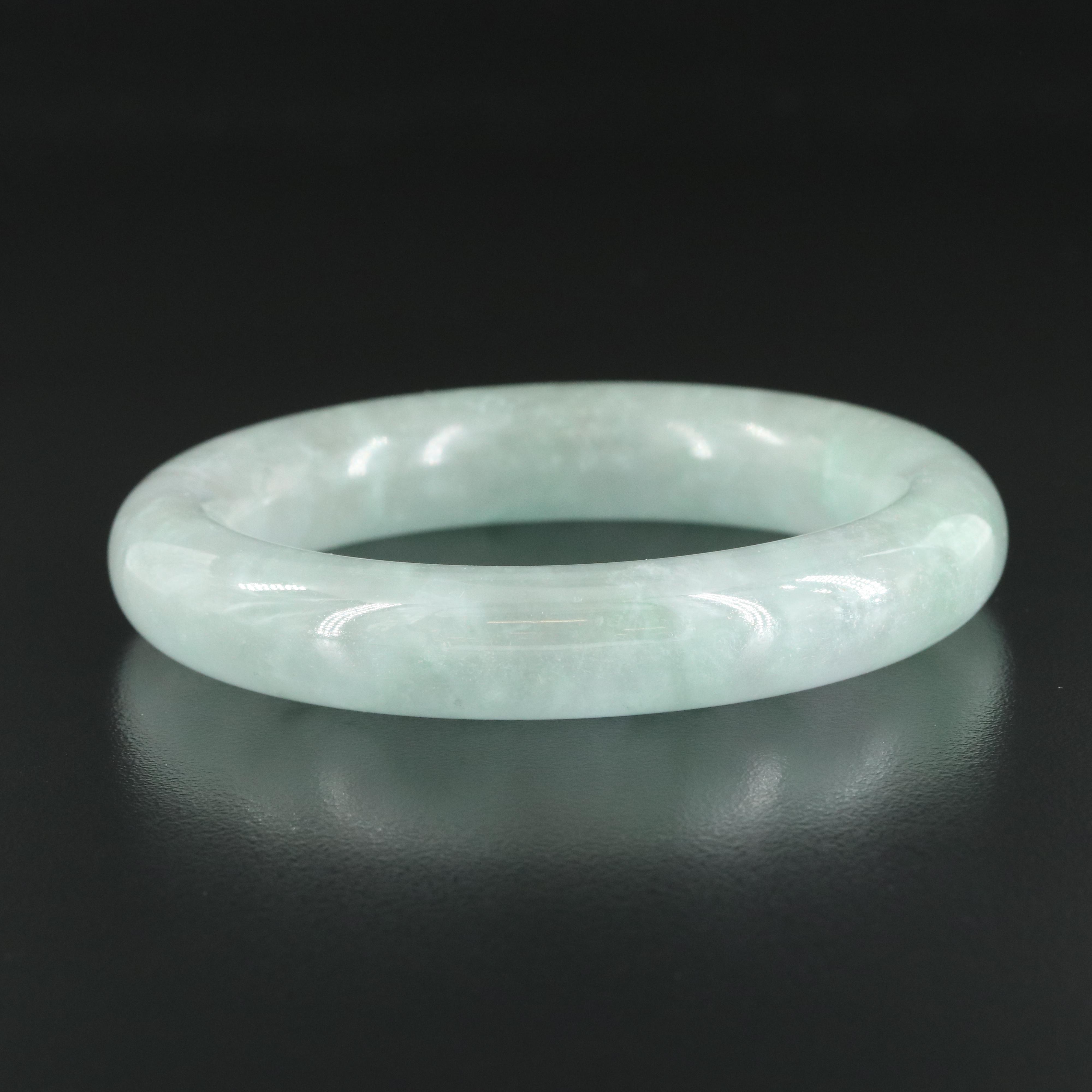 Jadeite Hololith Bangle