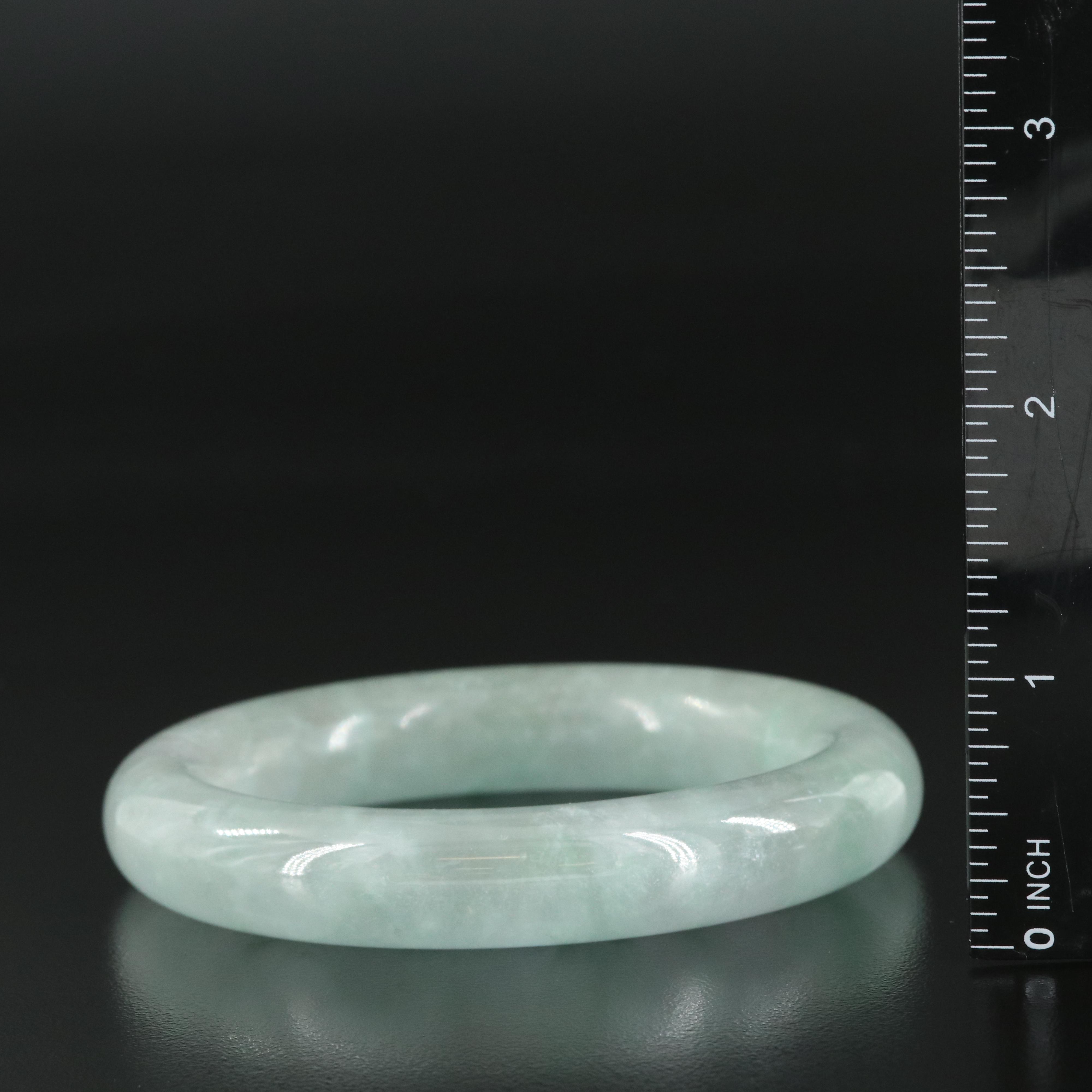 Jadeite Hololith Bangle